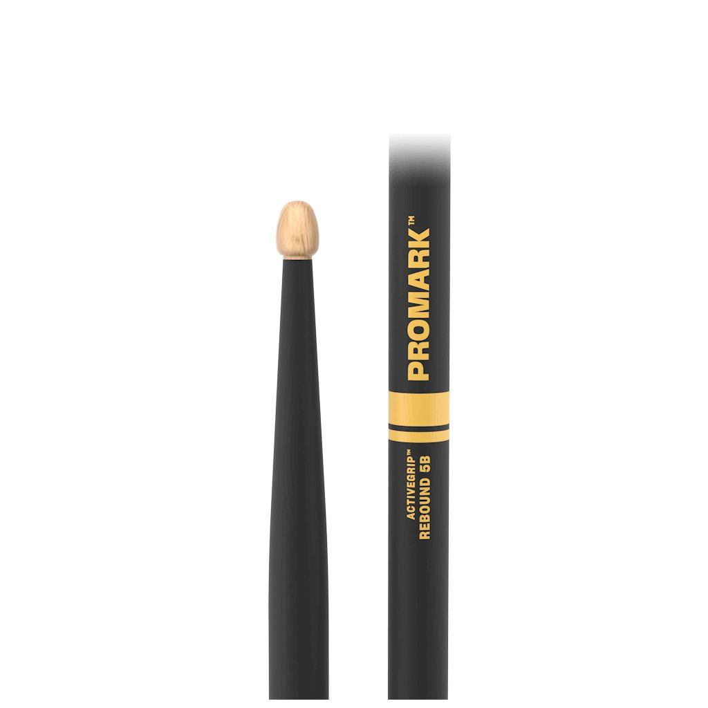 Baquetas ProMark 5B punta de madera Rebound Active Grip R5BAG foto 2