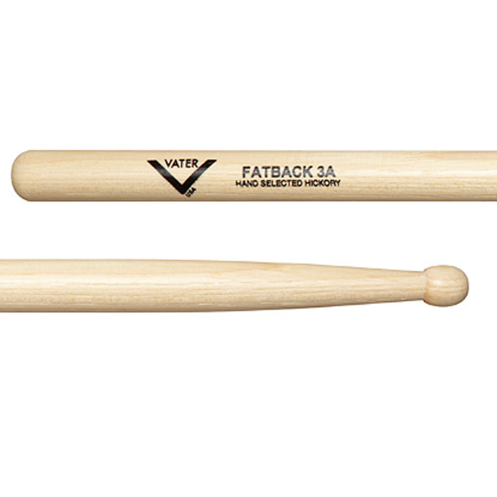 Baquetas Vater 3A Fatback VH3AW punta de madera foto 2