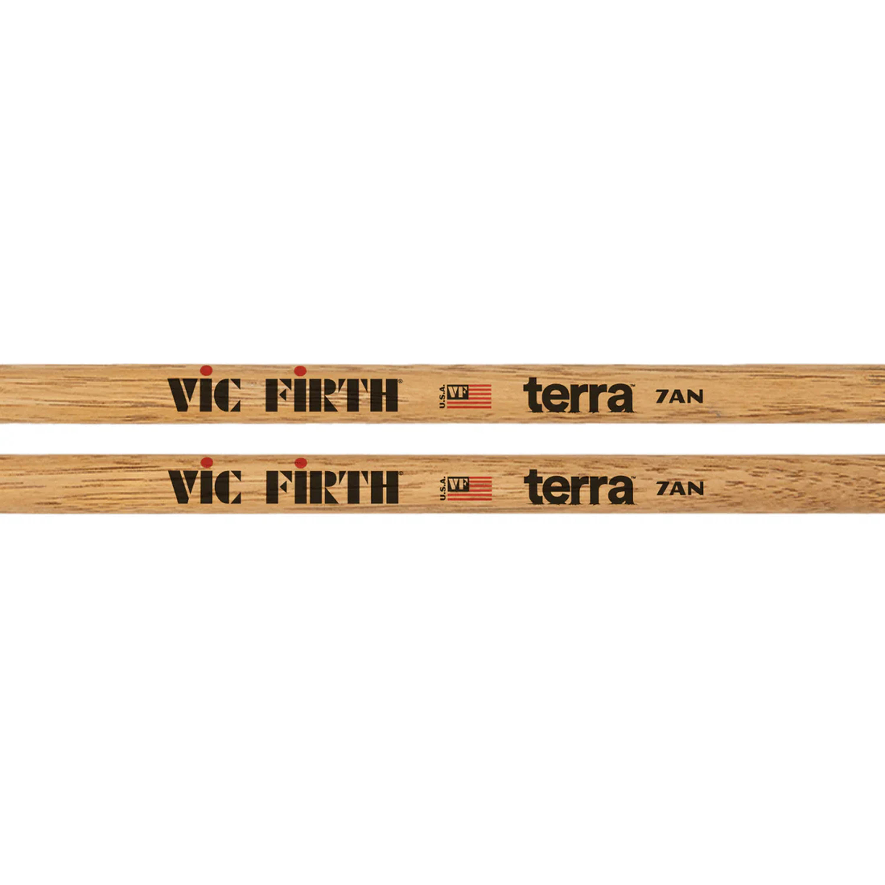 Baquetas Vic Firth American Classic® 7ATN   - Terra Series Punta de Nylon foto 2