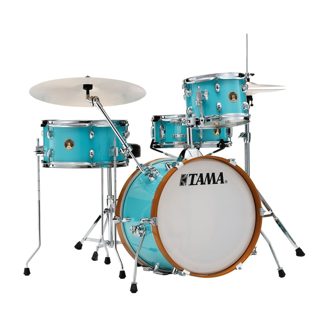 Batería acústica LJK48H4 AQB Club Jam 4 piezas- color Aqua Blue