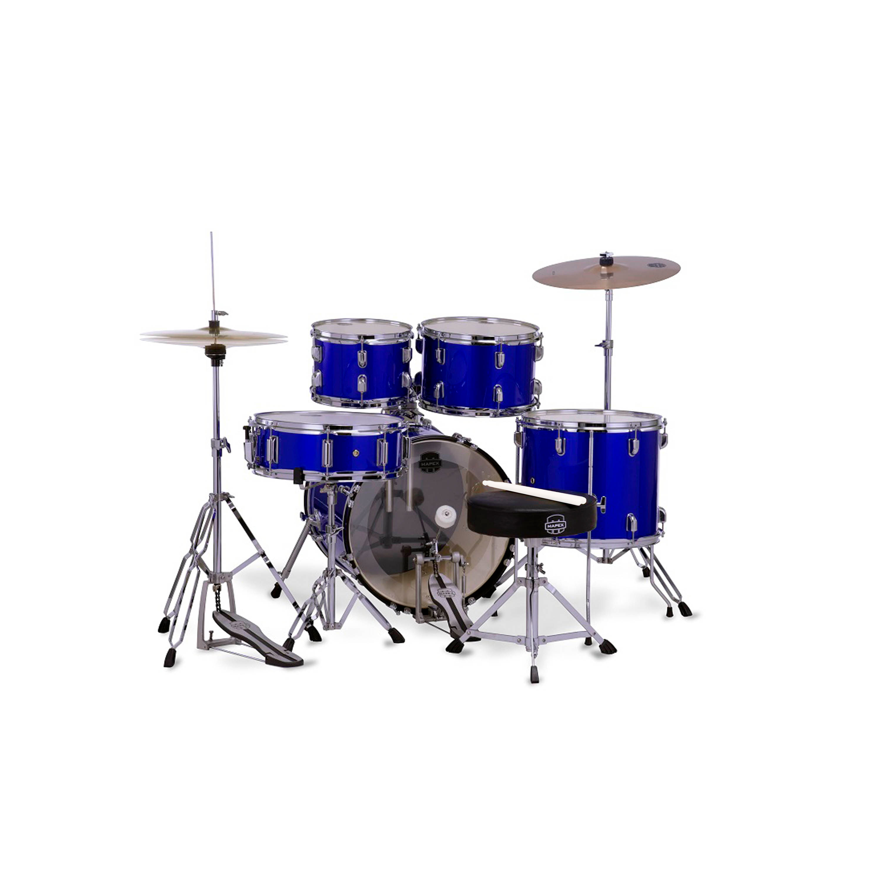 Batería acústica Mapex Serie Comet CM5844FTCIB-SC - Indigo Blue foto 3