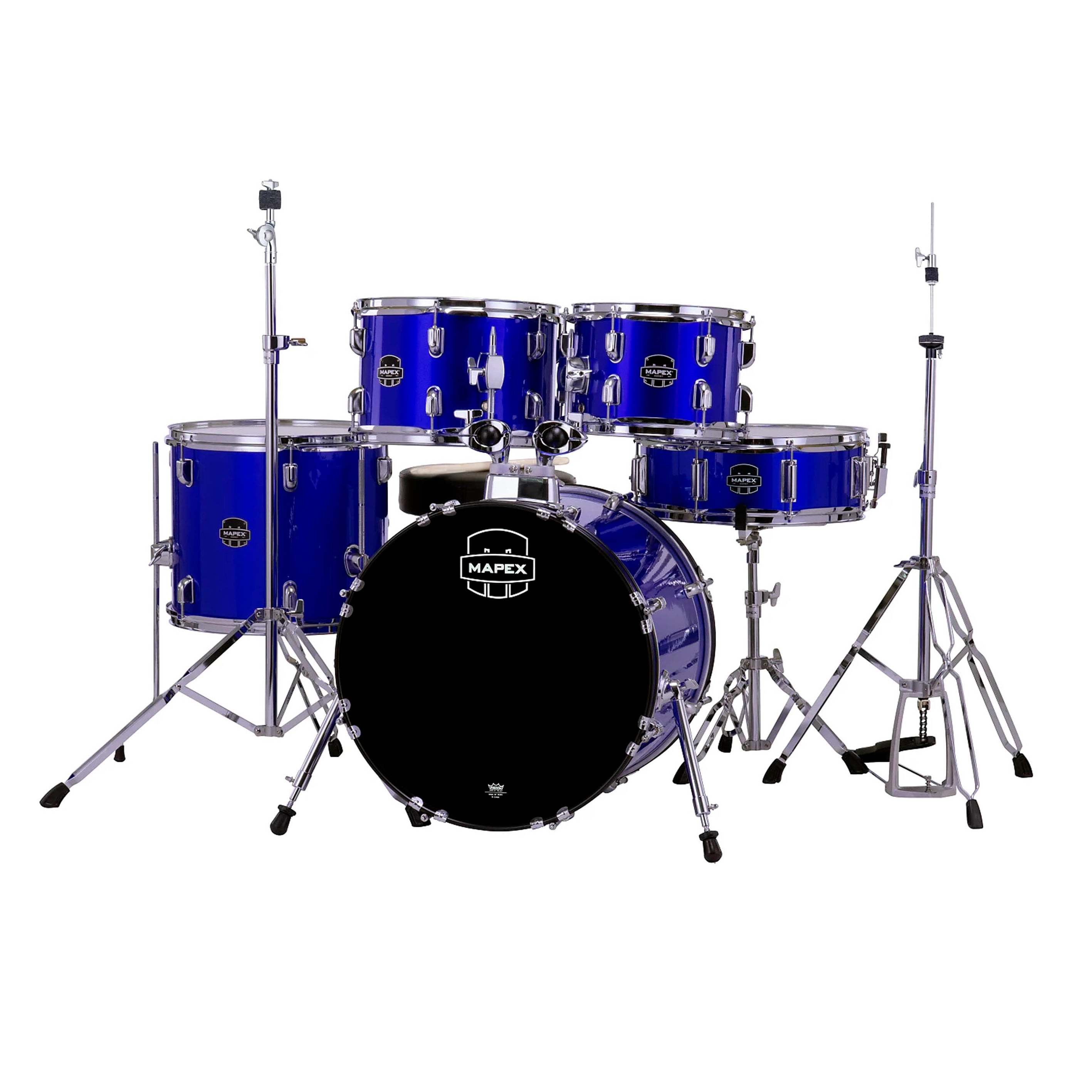 Batería acústica Mapex Serie Comet CM5844FTIB-SC - Indigo Blue foto 2