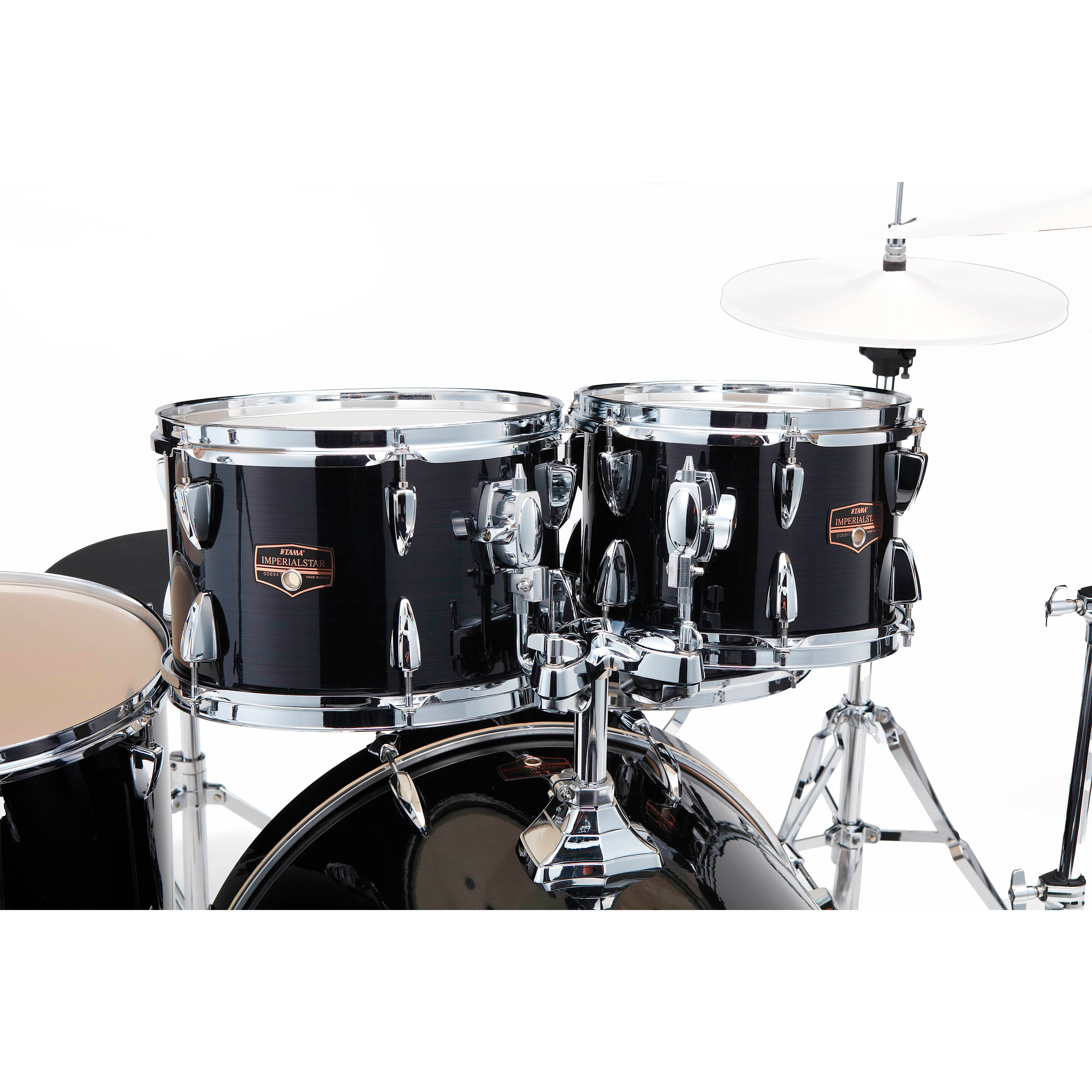 Batería acústica Tama Imperialstar IP62H6W - Hairline Black foto 3