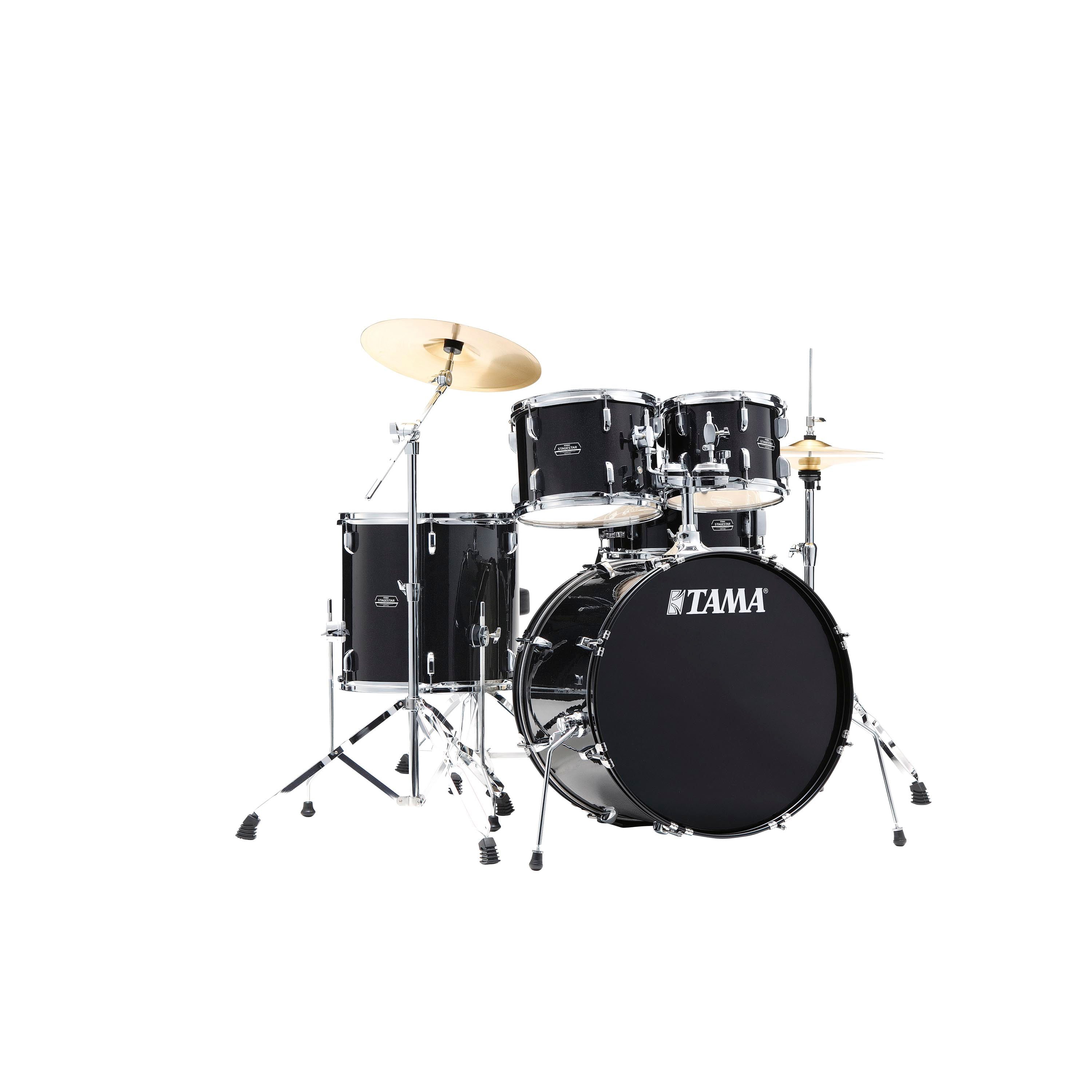 Batería acústica Tama Stagestar ST52H5C 5 piezas - Black Night Sparkle