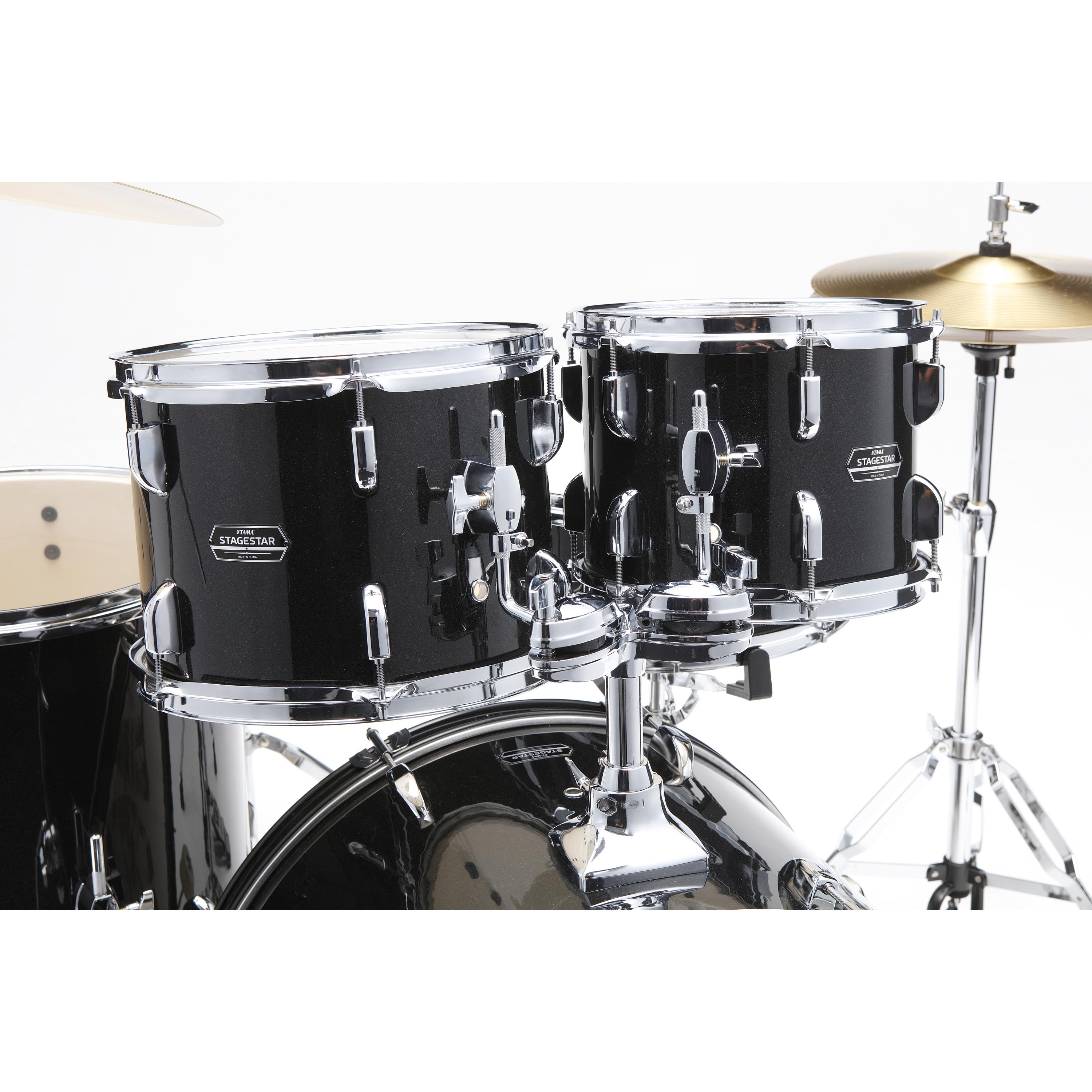 Batería acústica Tama Stagestar ST52H5C 5 piezas - Black Night Sparkle foto 2