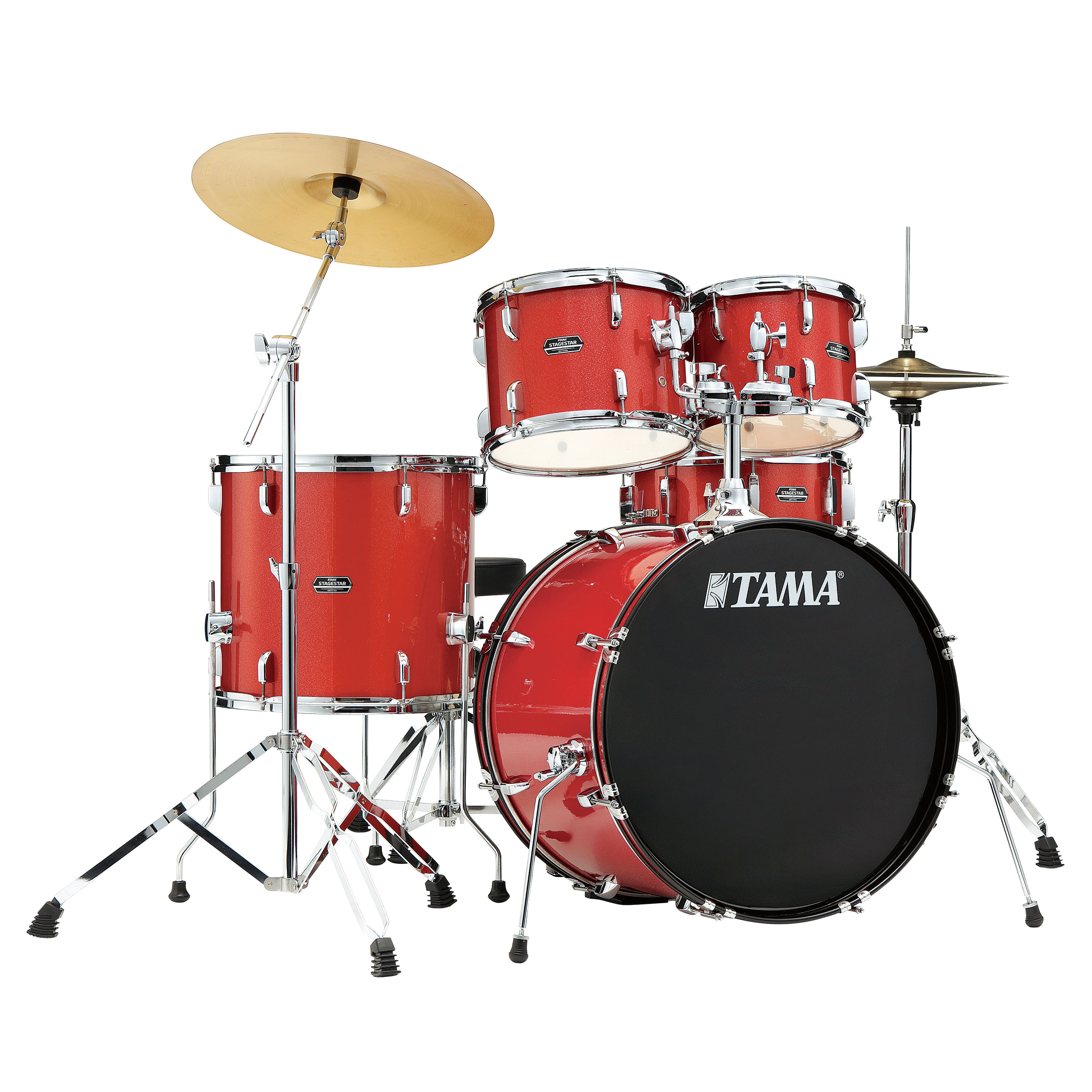 Batería acústica TAMA Stagestar ST52H5C - Candy Red Sparkle