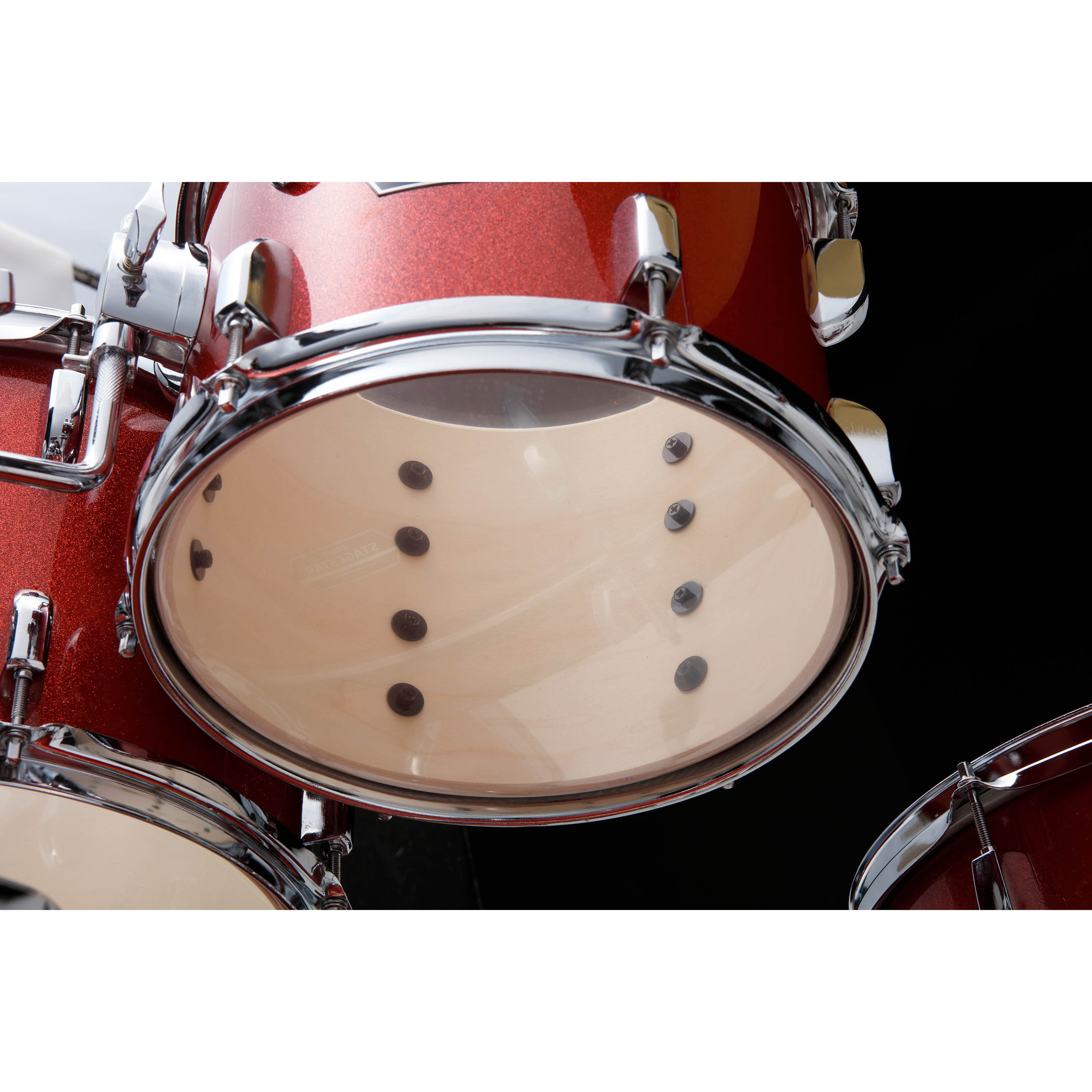 Batería acústica TAMA Stagestar ST52H5C - Candy Red Sparkle foto 5