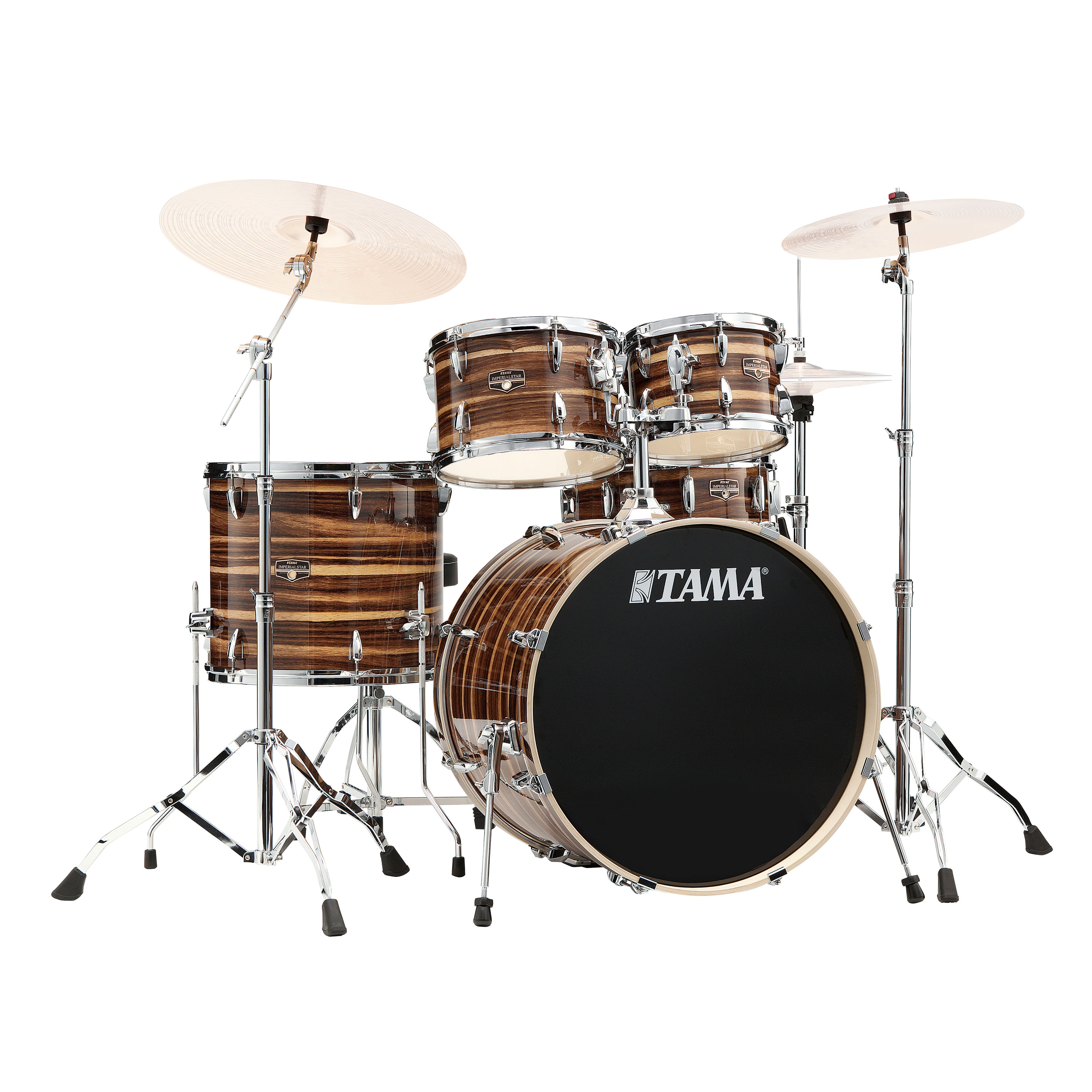Batería acústicaTAMA Rhythm Imperialstar IP52H6W 5 piezas - Coffee Teak Wrap