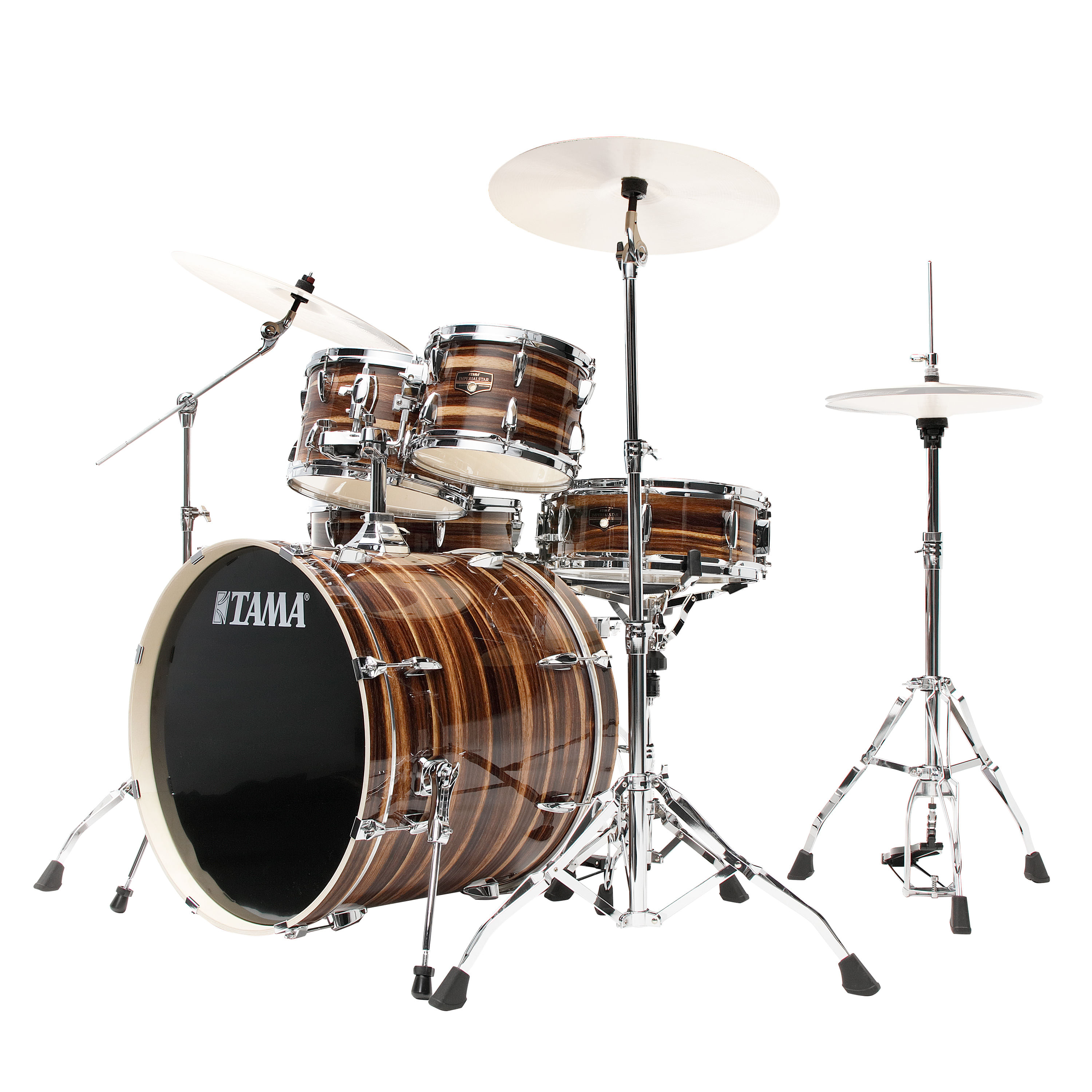 Batería acústicaTAMA Rhythm Imperialstar IP52H6W 5 piezas - Coffee Teak Wrap foto 2