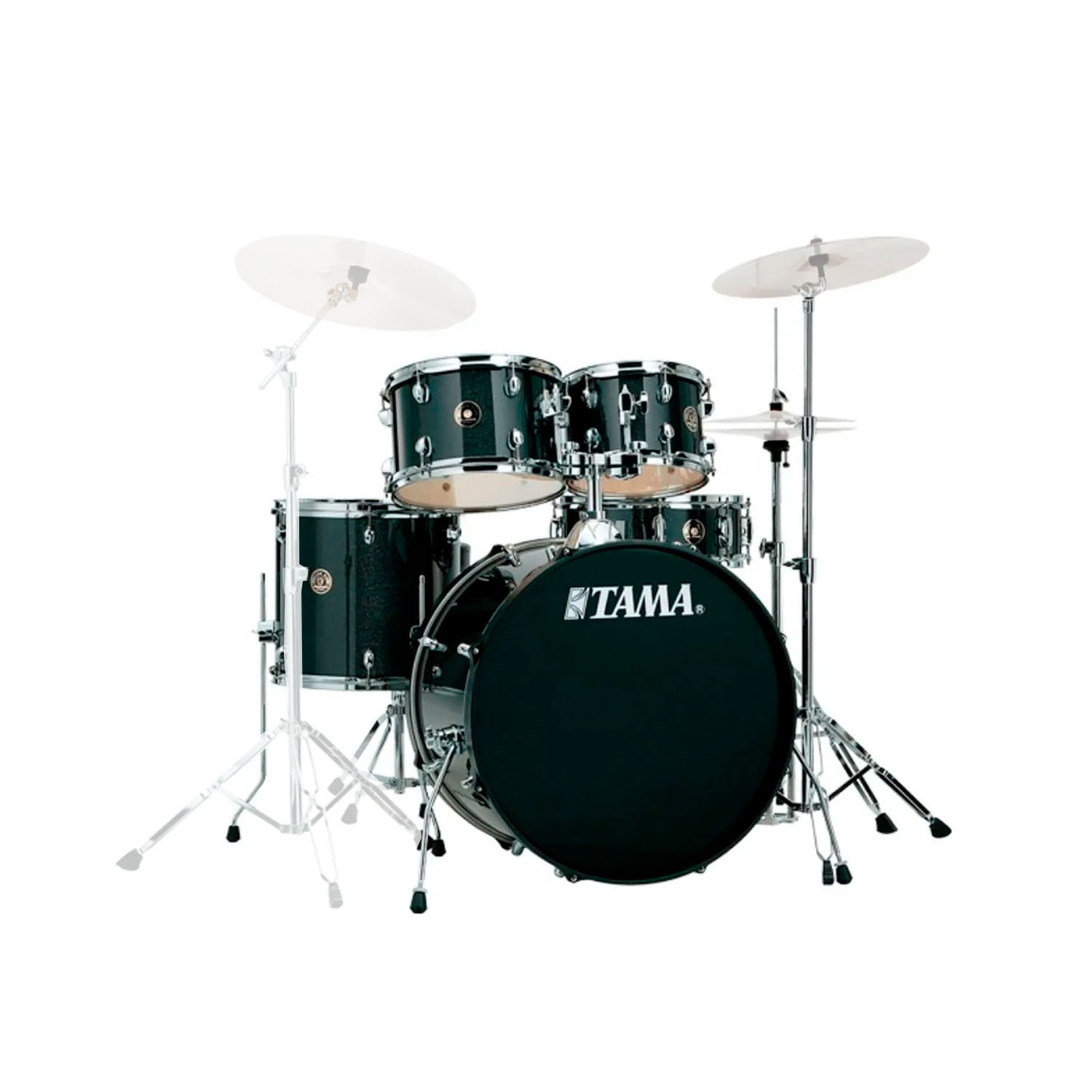 Batería Tama Rhythm Mate de 5 piezas color Charcoal Mist foto 3
