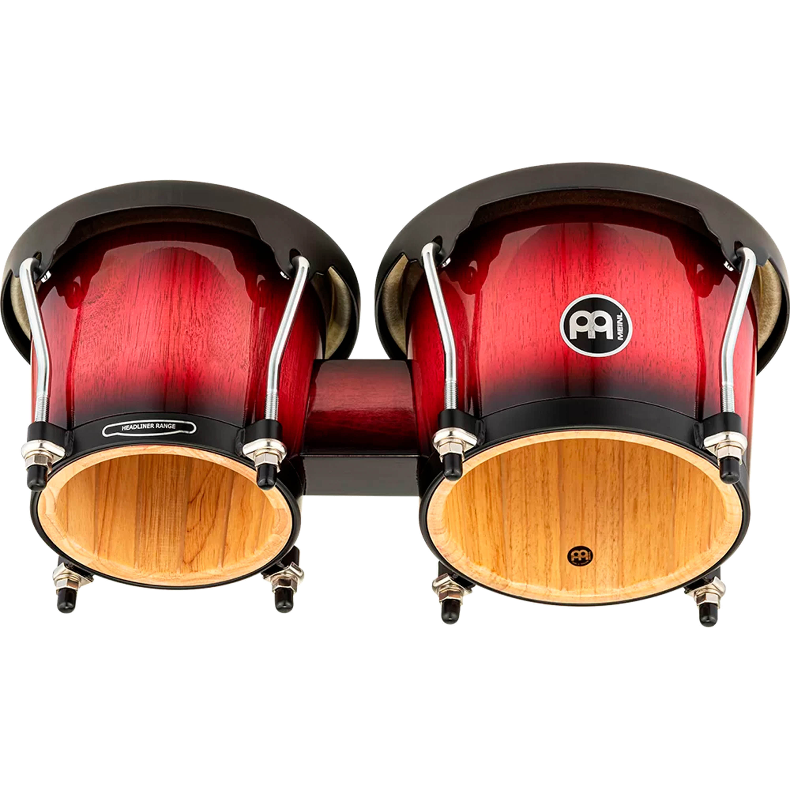 Bongo Meinl HB100 Headliner Series - Wine Red Burst foto 4