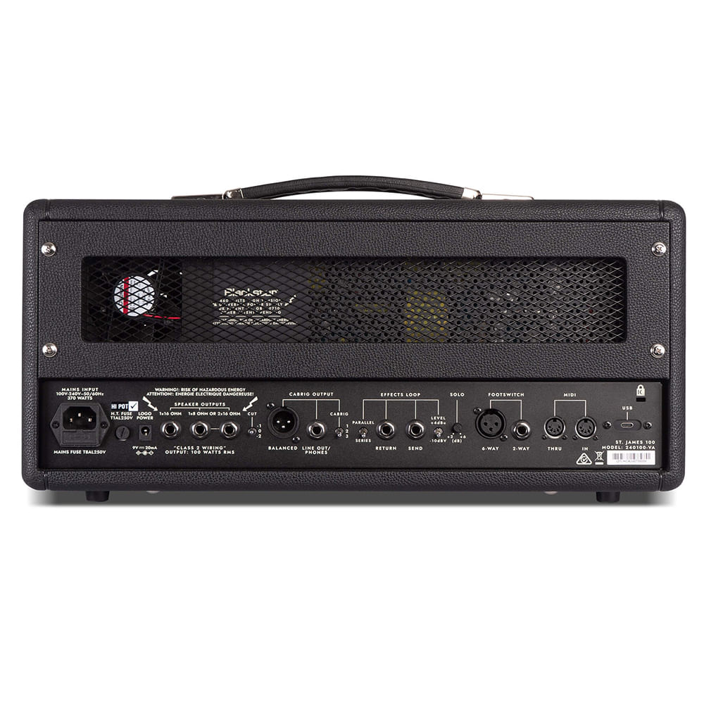 Cabezal Amplificador Valvular Blackstar St. James 100 Head - 100w foto 4