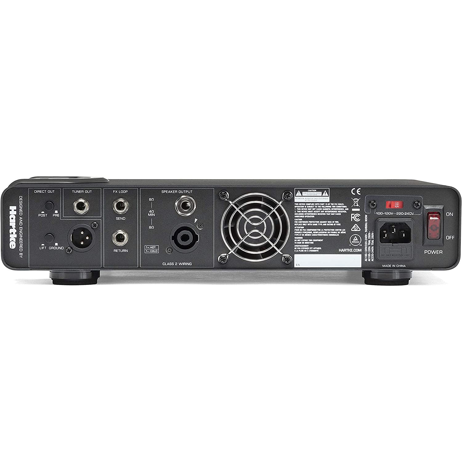 Cabezal de bajo Hartke Systems LX5500 - 500 W foto 2