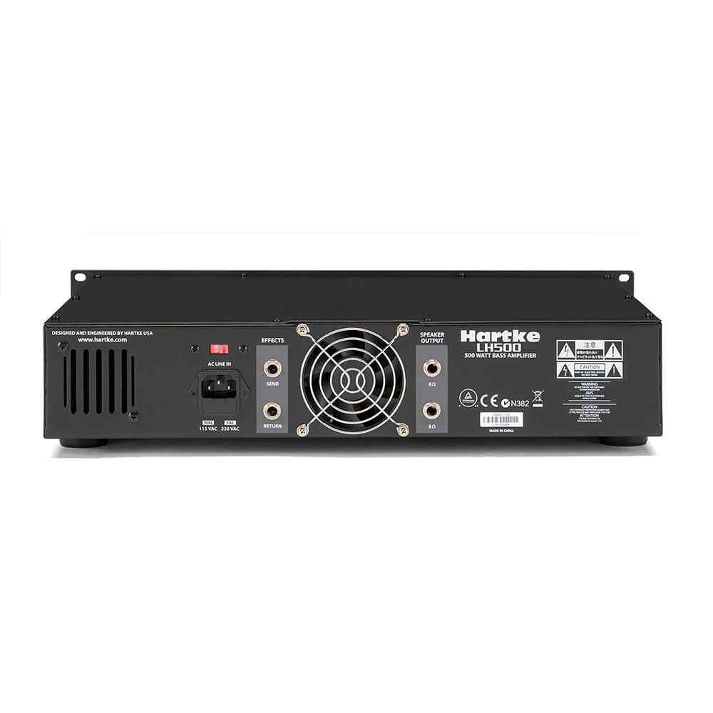 Cabezal De Bajo Híbrido Hartke Systems LH500, 500 watts foto 2