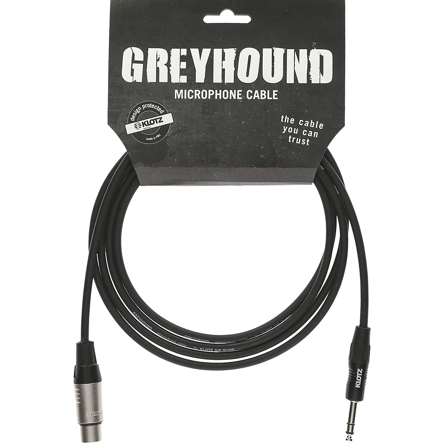 Cable de micrófono XLR H / Jack Klotz GRG1FP03.0 - 3m foto 3