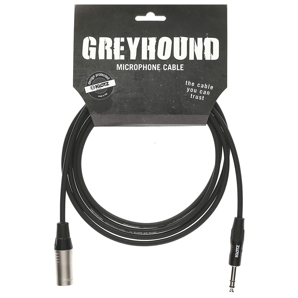 Cable de micrófono XLR/Jack Klotz GRG1MP03.0 - 3m foto 3