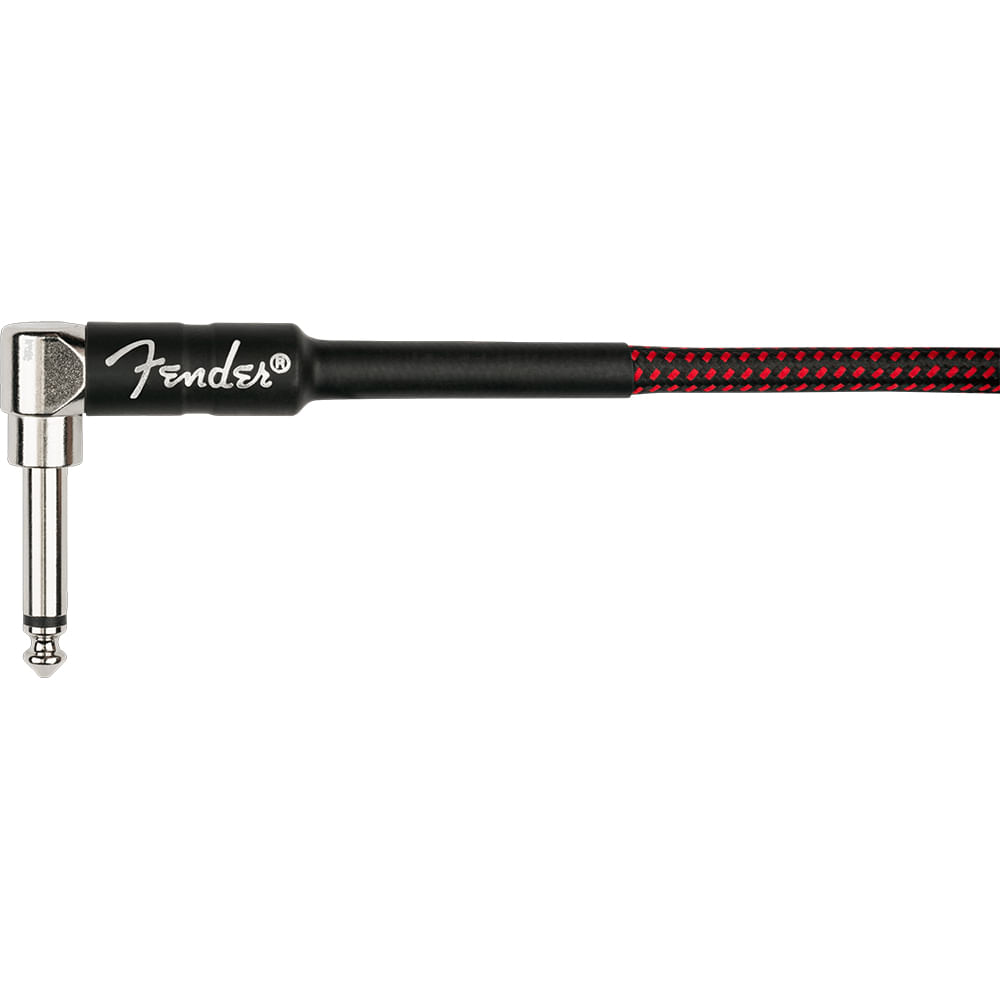 Cable Instrumento Fender Professional Series Tweed Coil - Rojo - 9m foto 3