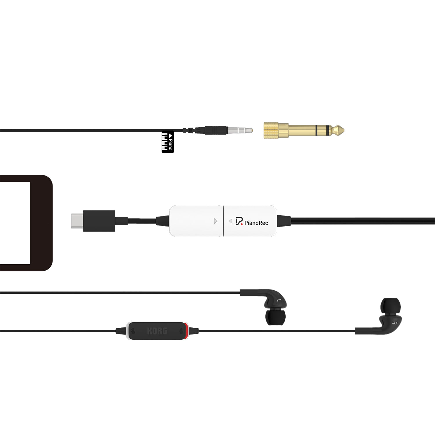 Cable/Interfaz De Grabación Móbil Korg PianoREC foto 3