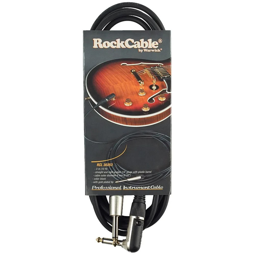 Cable para instrumento Rockcable RCL30253D7 - 3 metros foto 3