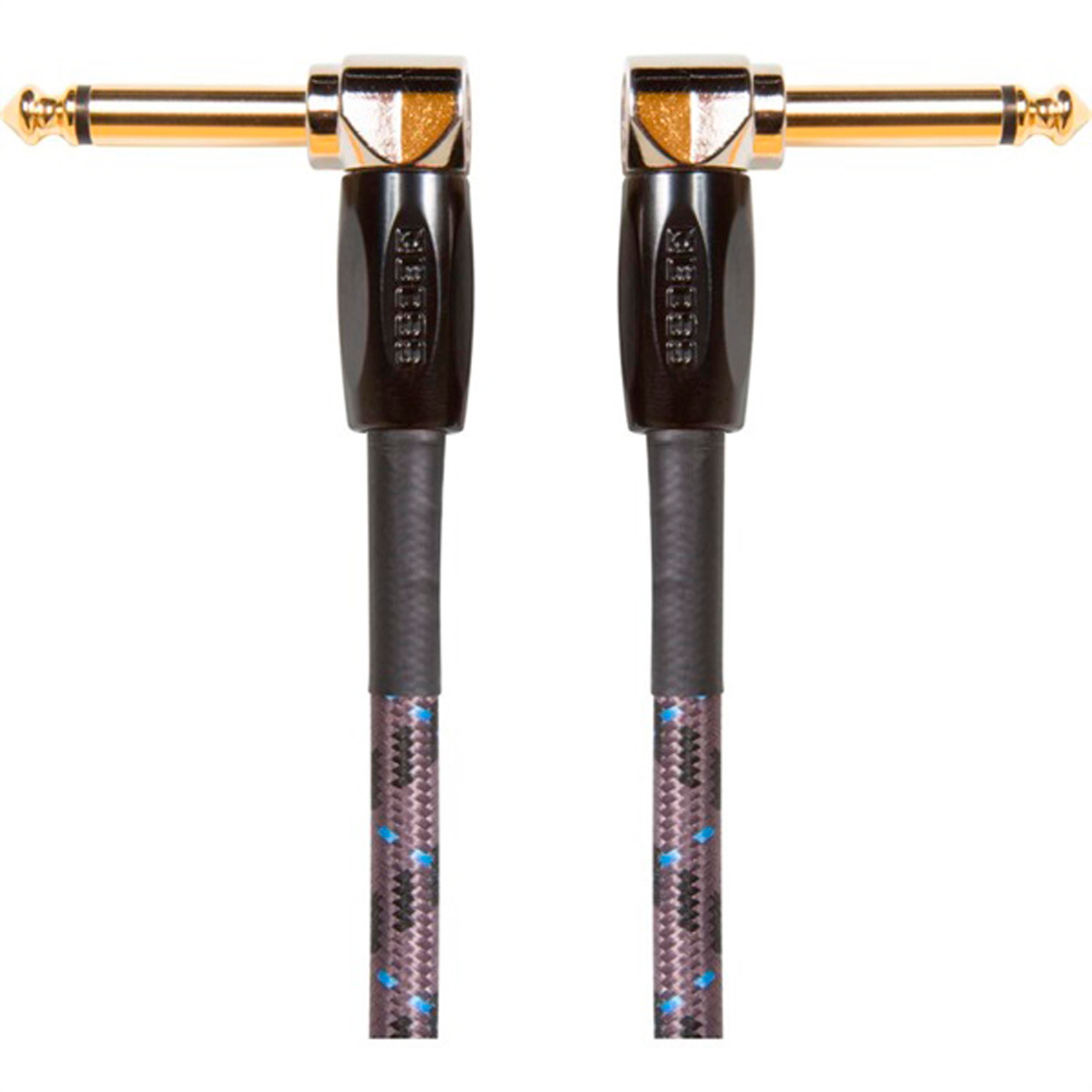 Cable patch Boss BIC-1AA de 30 cm angulado / angulado foto 2