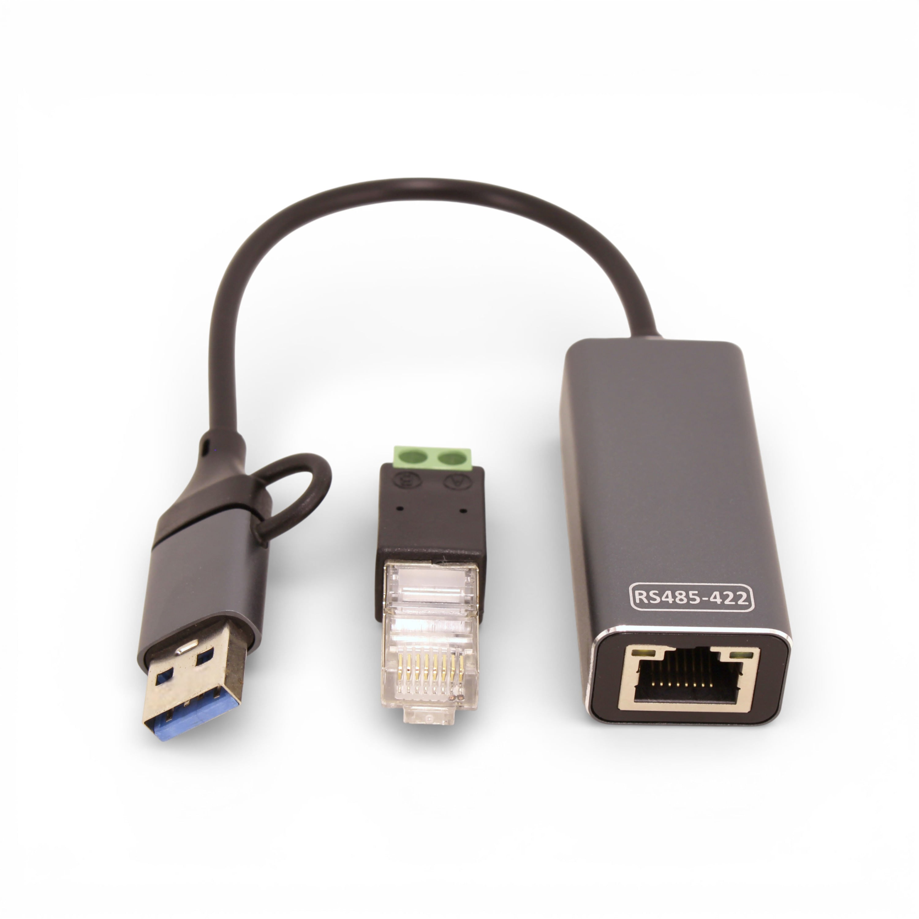 Cable Whaferdale USB-RS485 a RJ45 MKII foto 2