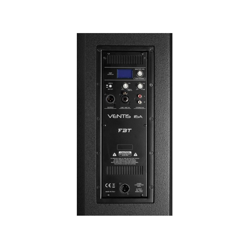 Caja activa FBT 15" 900W Ventis 115A DSP B&C foto 3