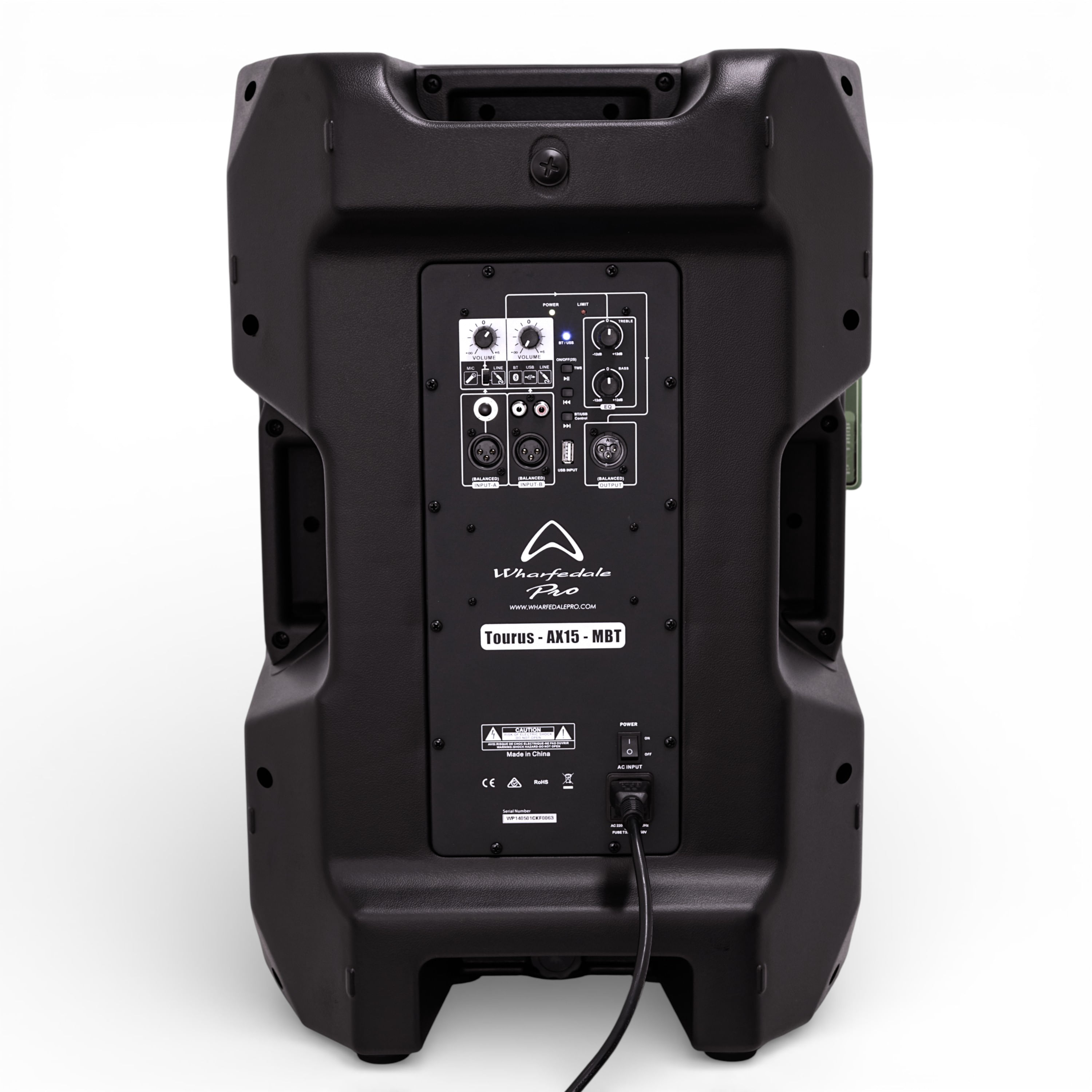 Caja acústica activa Wharfedale Tourus AX15-MBT de 450 Watts foto 5