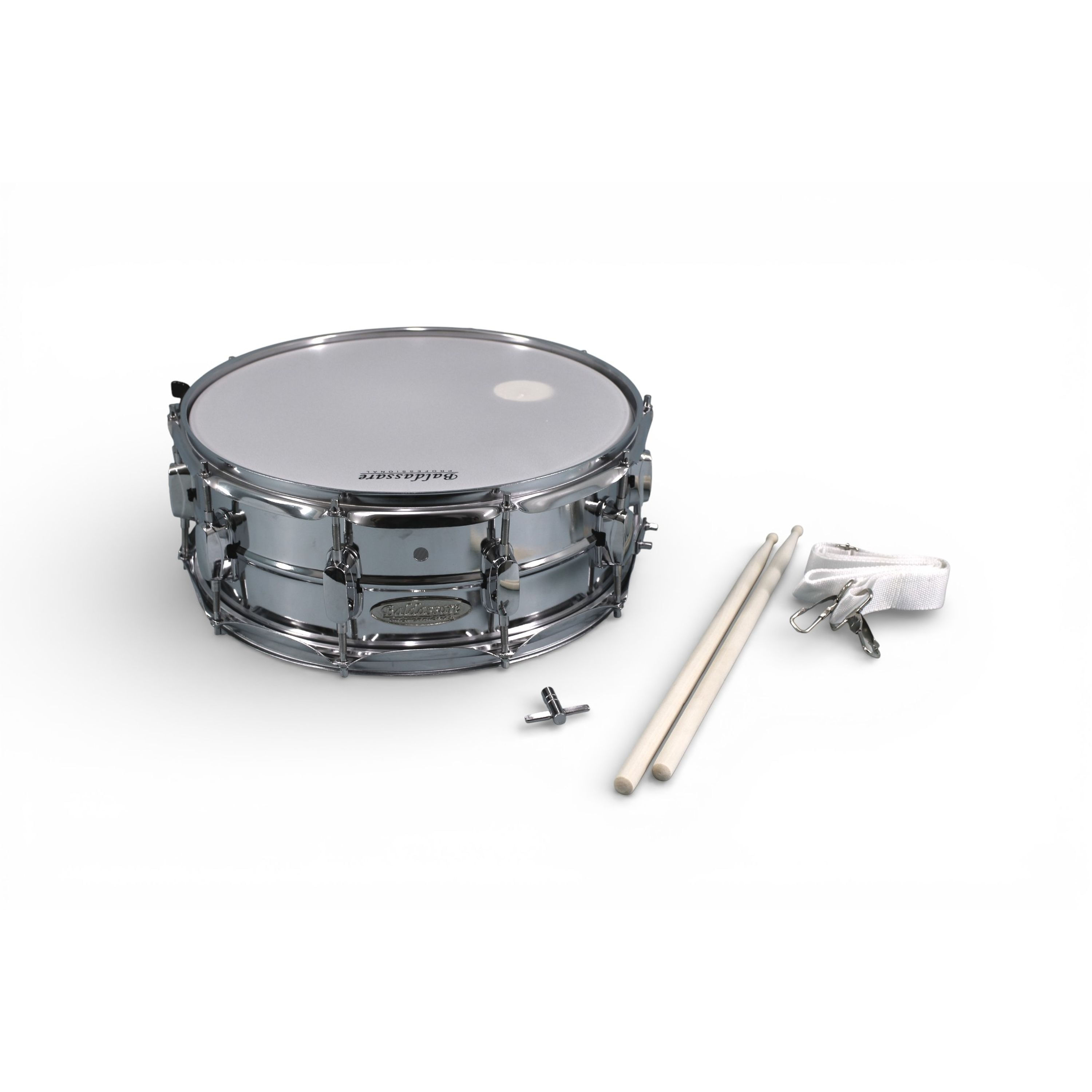 Caja de banda Baldassare 14"x5,5"  - blanca foto 4