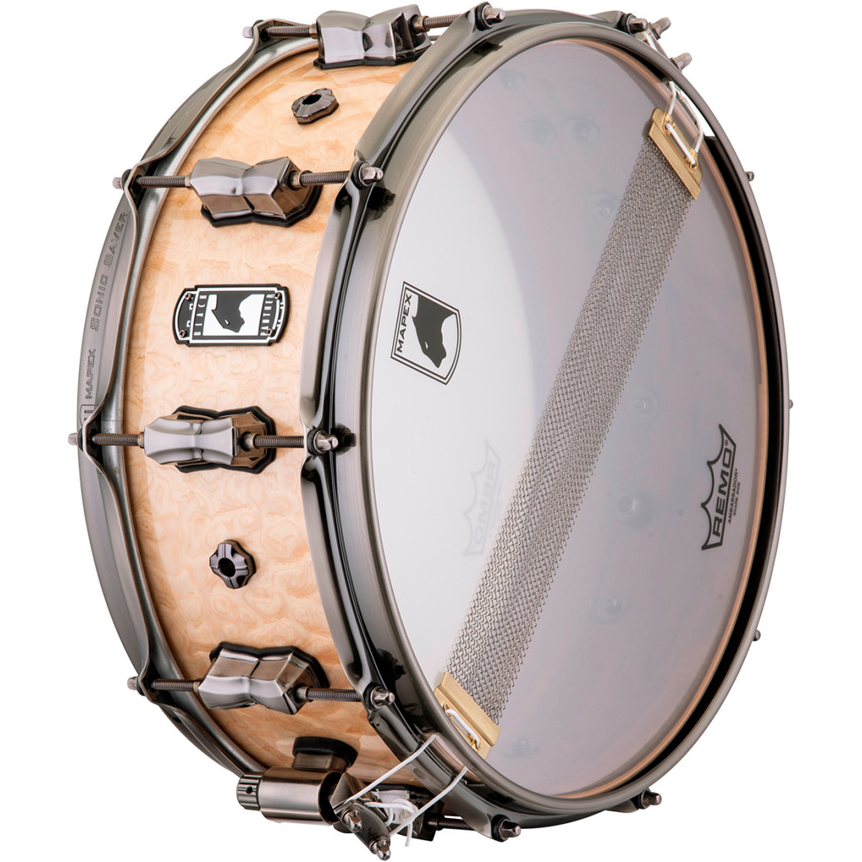 Caja de batería Mapex BPNMW4550LXN Black Panther Pegasus de 14 x 5.5 pulgadas foto 2
