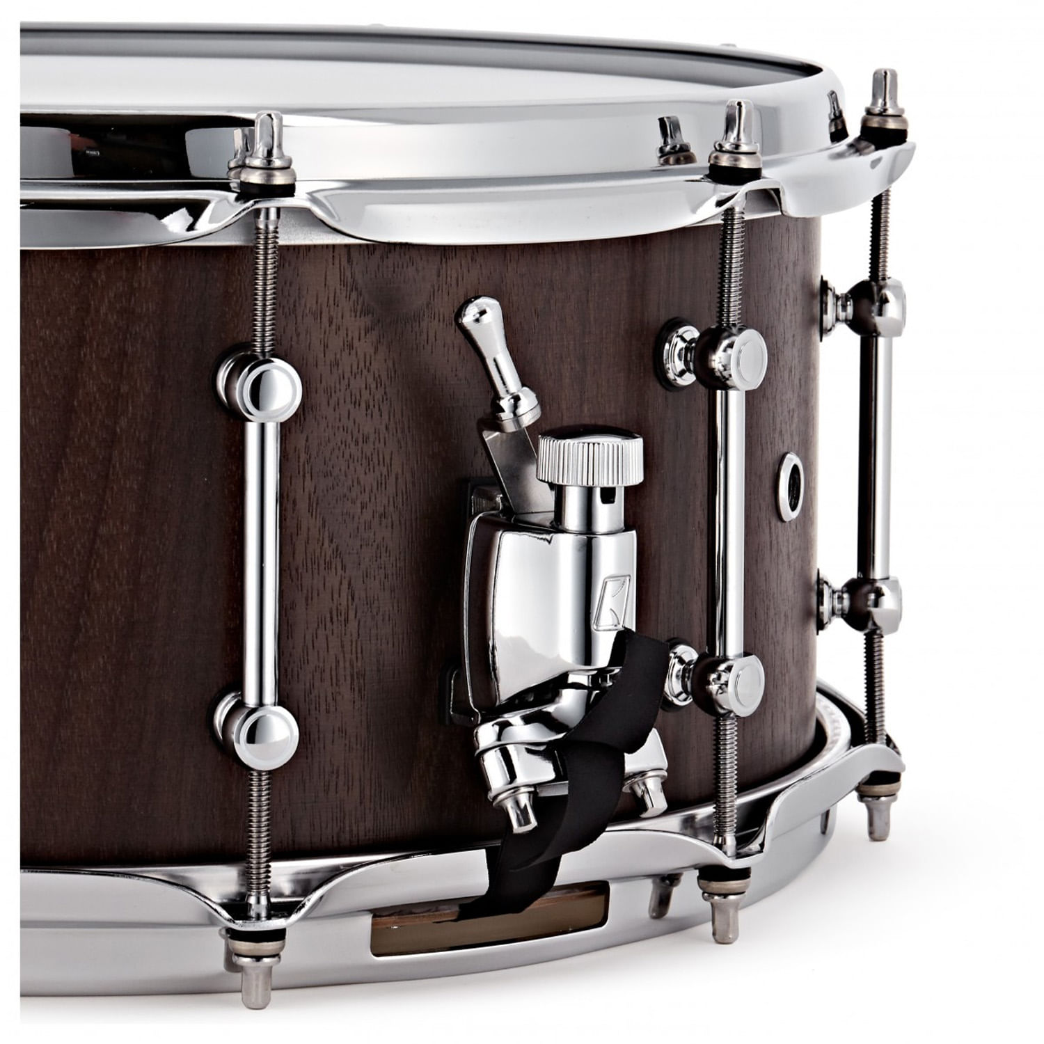 Caja de batería TAMA S.L.P 14x6.5 - Matte Black Walnut foto 4