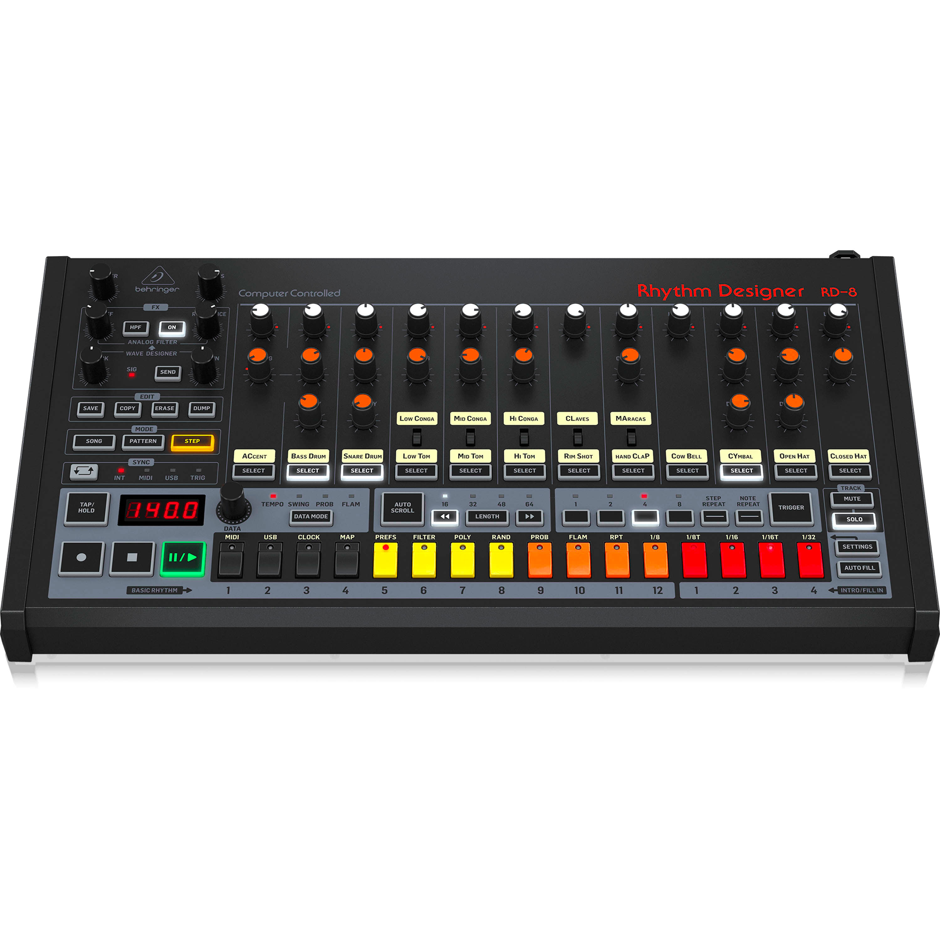 Caja de ritmos Behringer RD-8 MKII foto 2