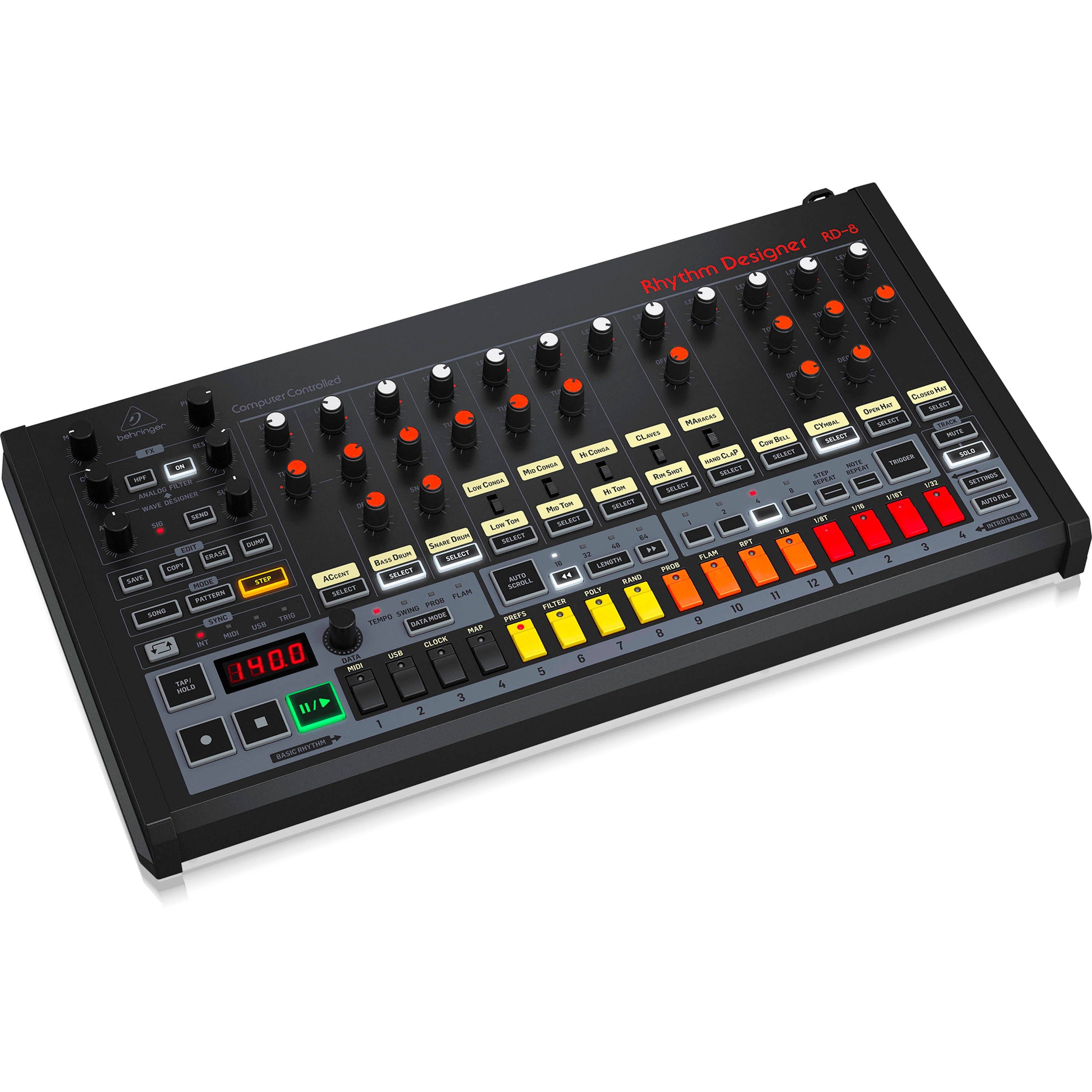 Caja de ritmos Behringer RD-8 MKII foto 3