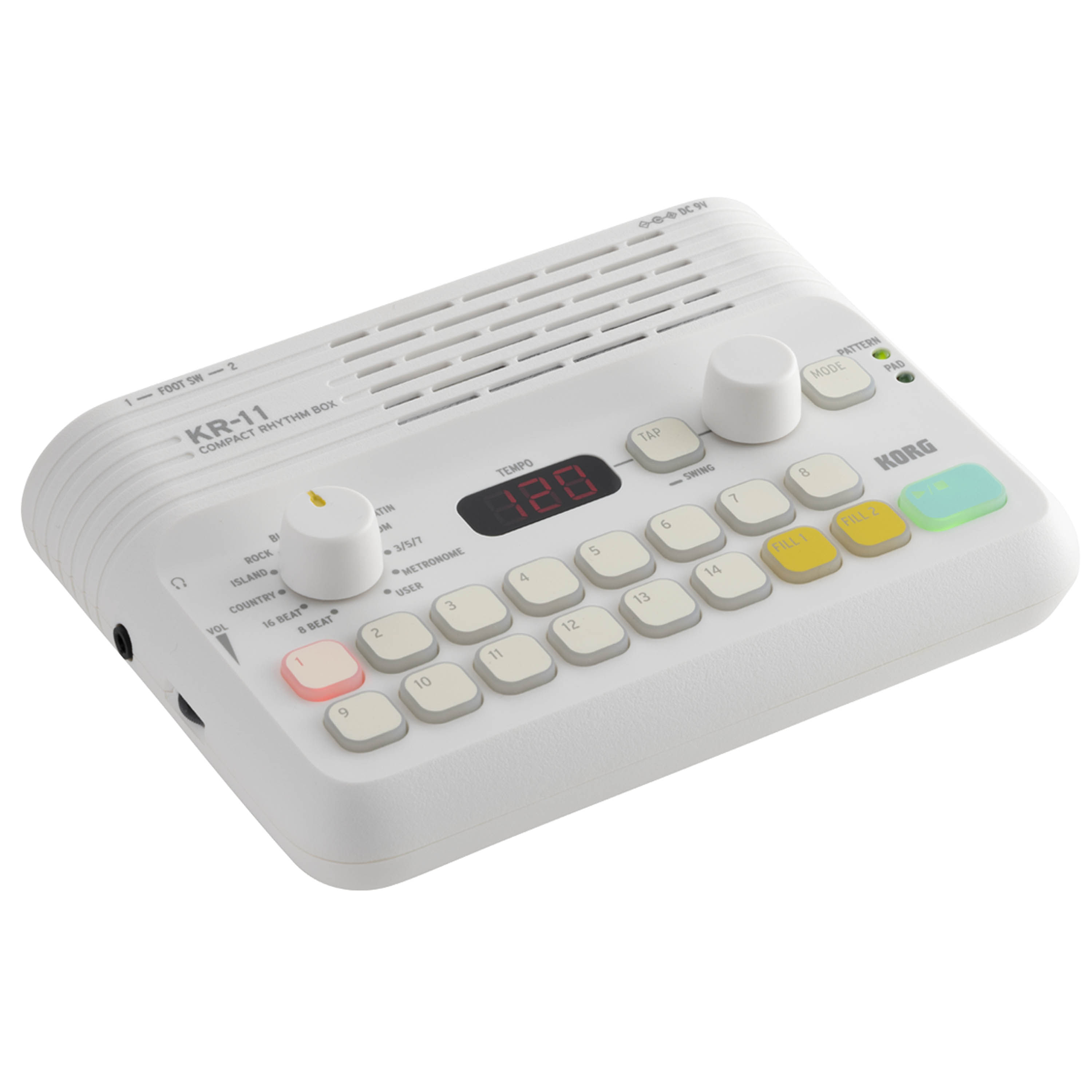 Caja de ritmos compacta Korg KR-11 foto 3