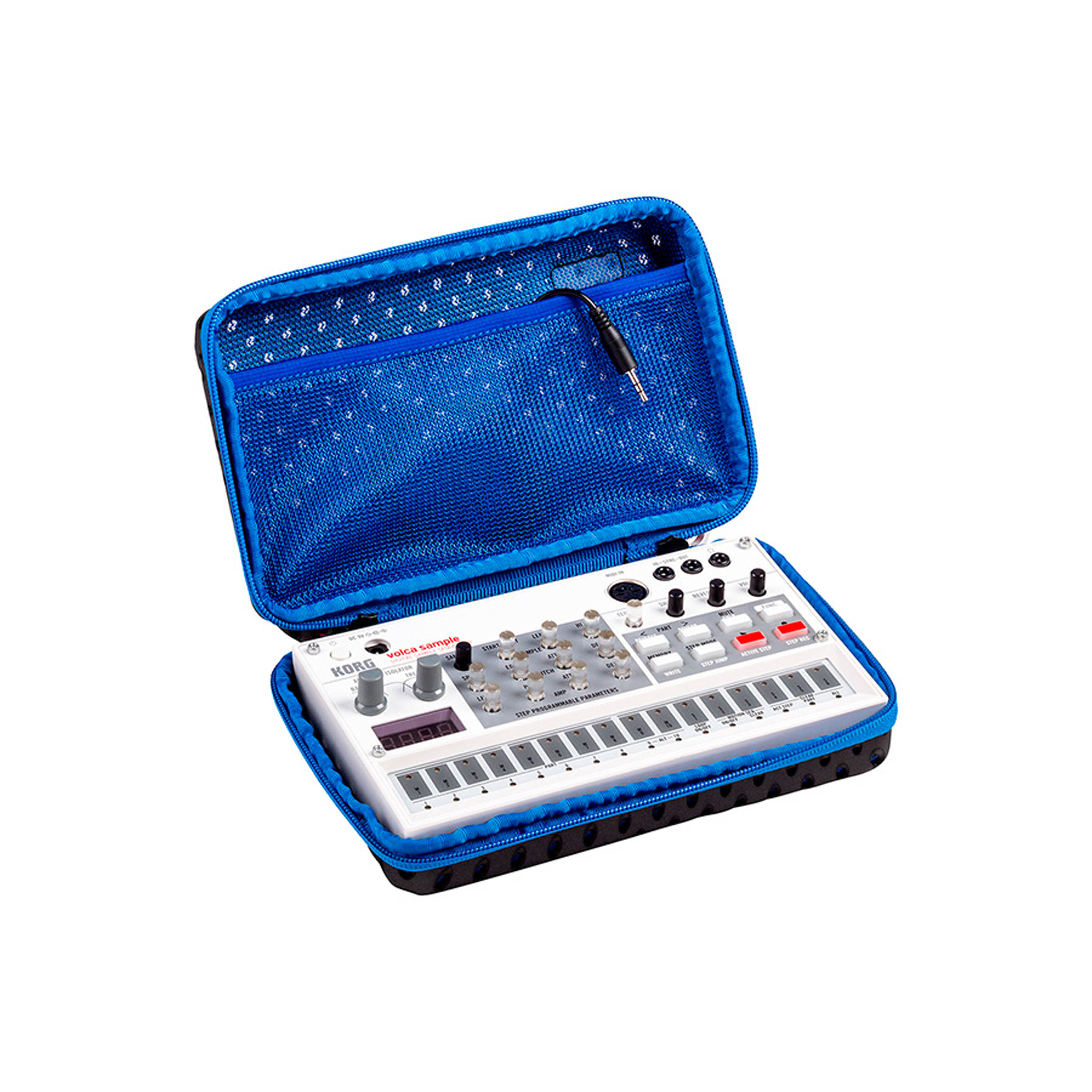 Case de transporte Korg Sequenz CC volca - Azul foto 3