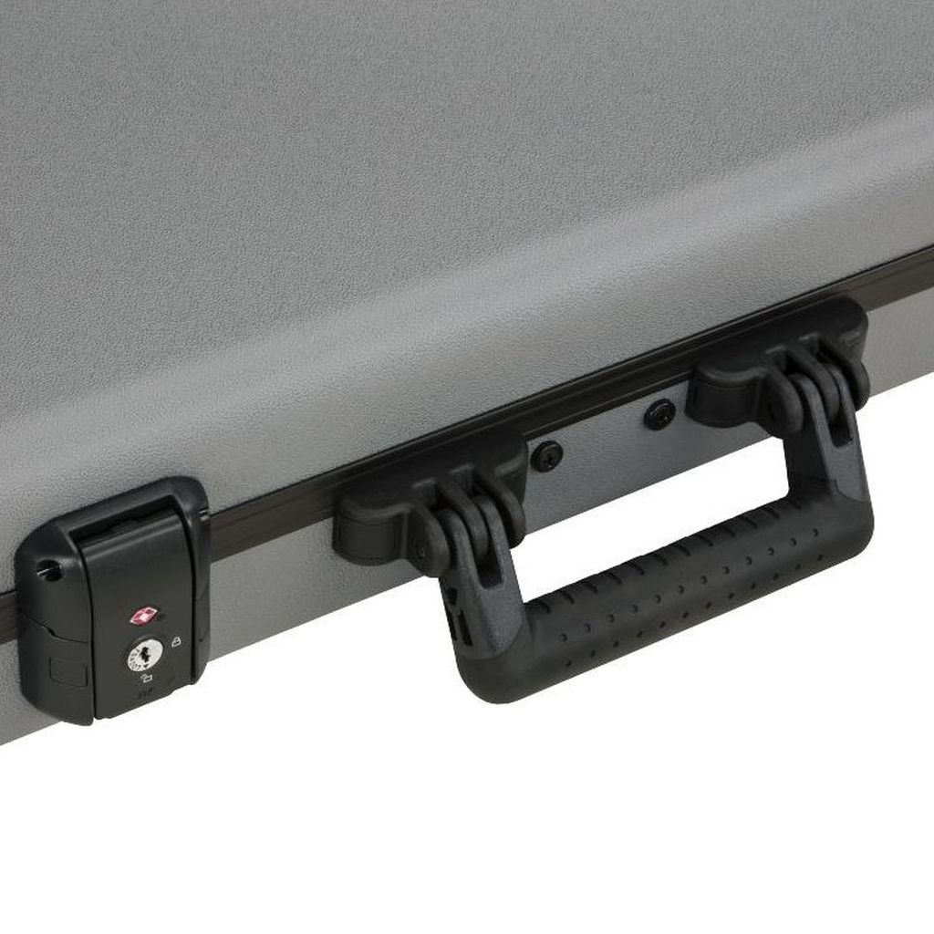 Case para guitarra eléctrica Fender Deluxe Silver Blue foto 3