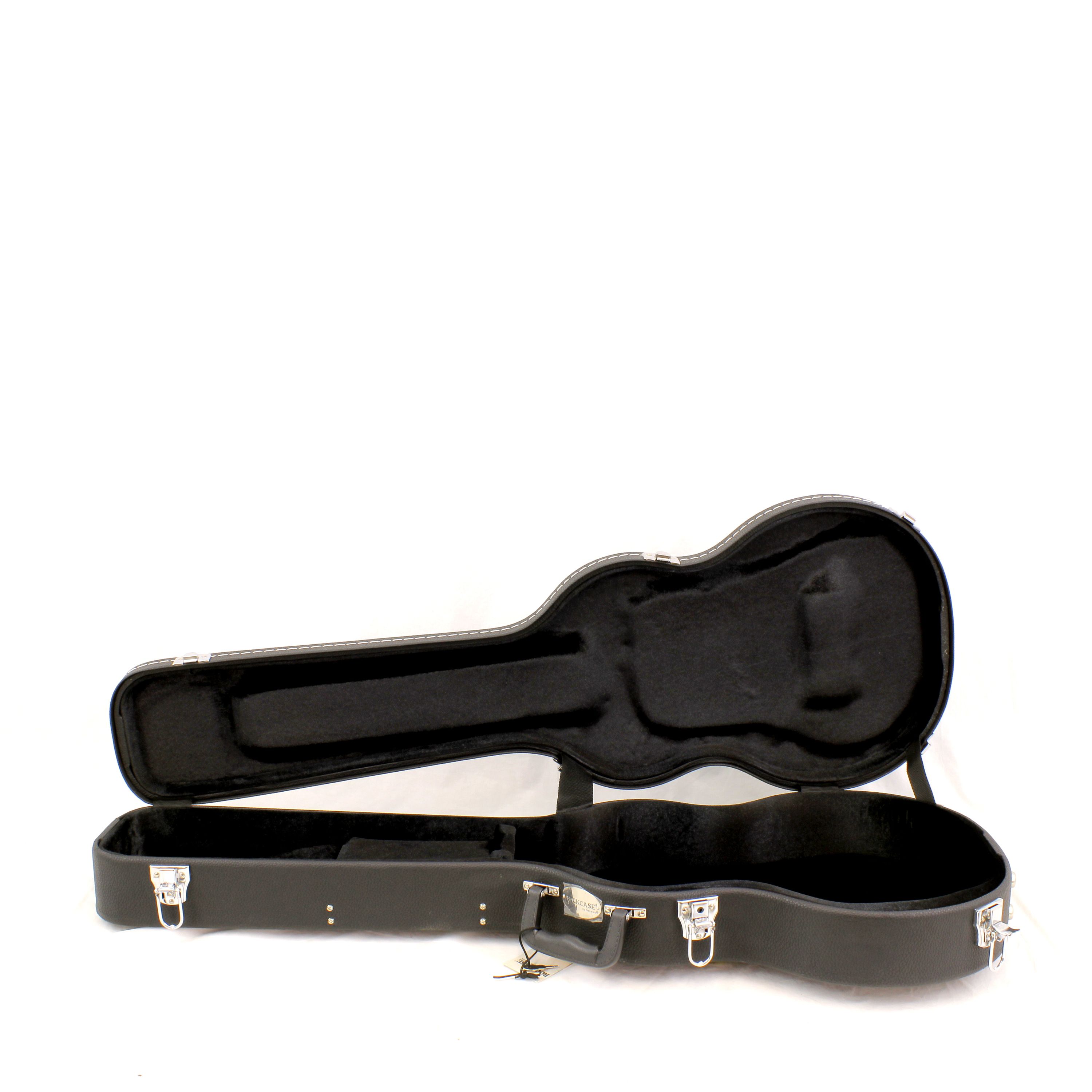 Case para guitarra Electrica Rockcase lp RC10604 BCT/SB - color negro OPENBOX foto 2
