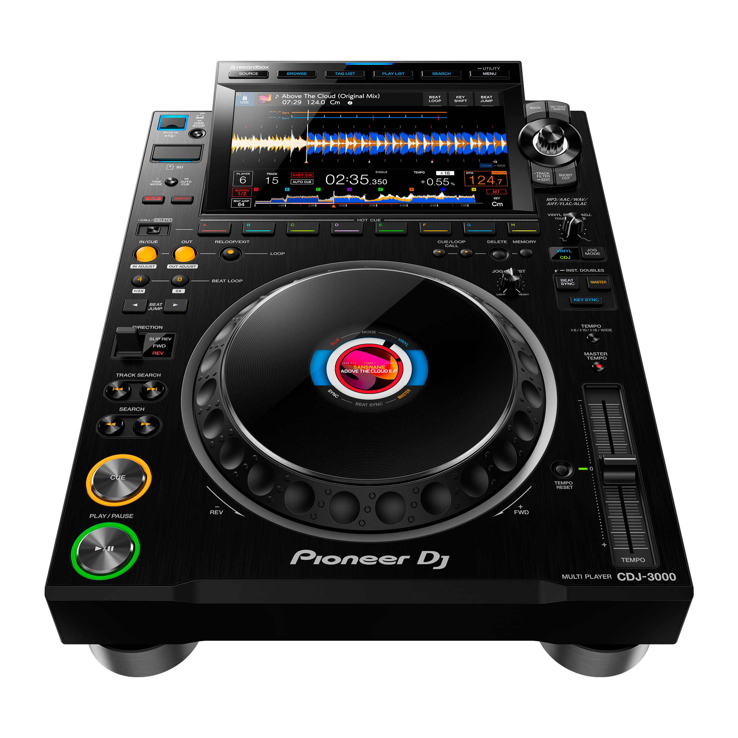 Reproductor Dj Multiplayer Pioneer Dj CDJ-3000 foto 2