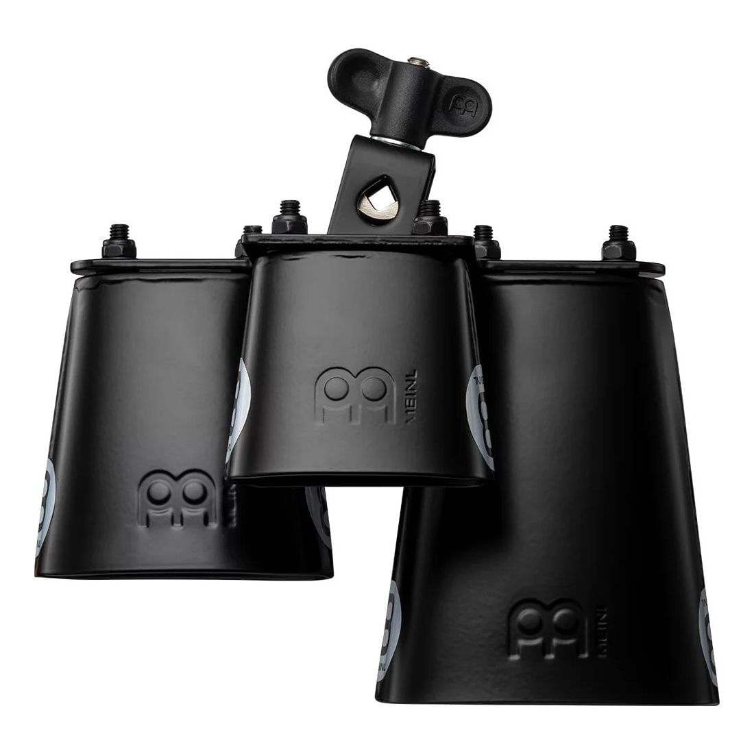 Cencerro Meinl Triple Bell Series SLTRI-BK color negro foto 3