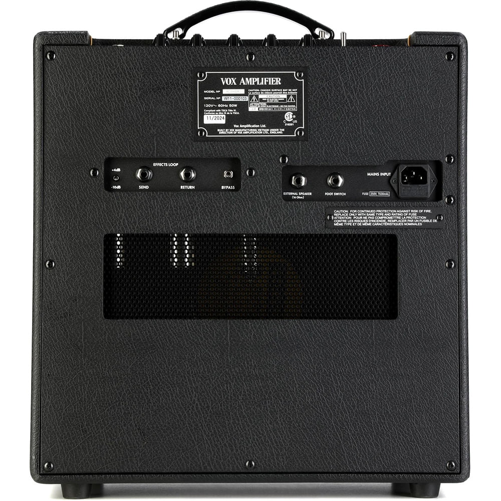 Combo Amplificador Valvular De Guitarra Vox AC4HWR1-1x12 foto 5