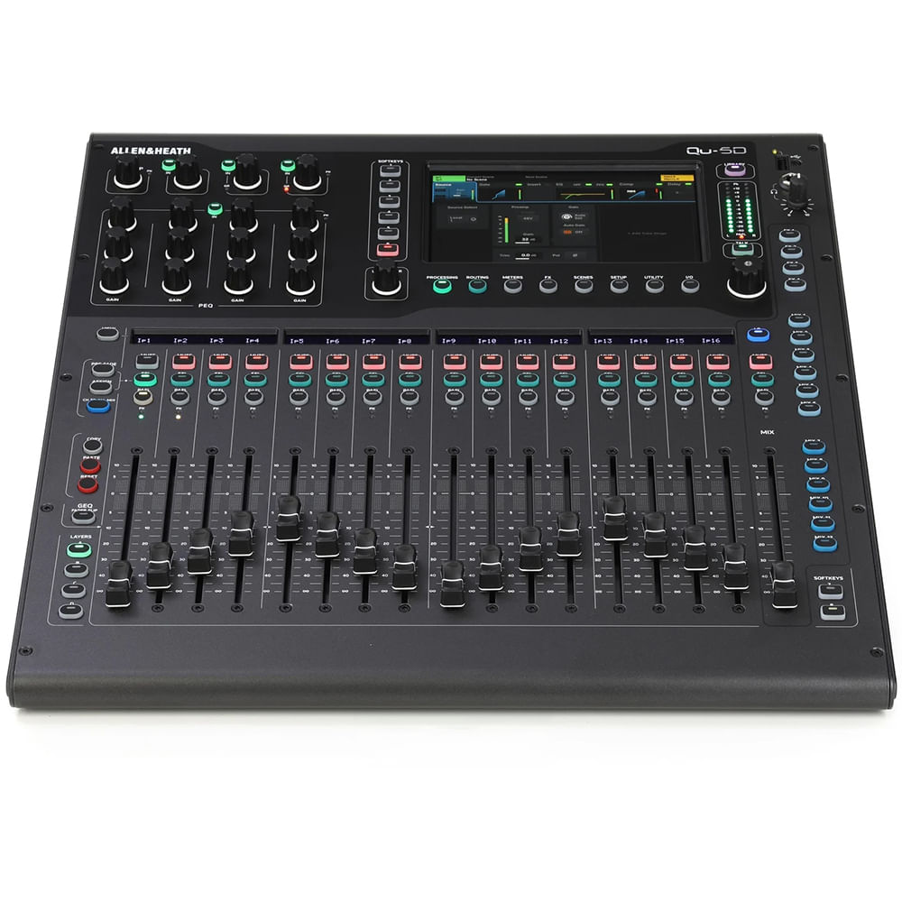 Consola Digital Allen & Heath QU-5D - 16CH - Con Dante foto 3