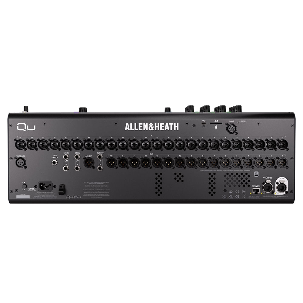 Consola Digital Allen & Heath QU-6D - 24CH - Con Dante foto 4