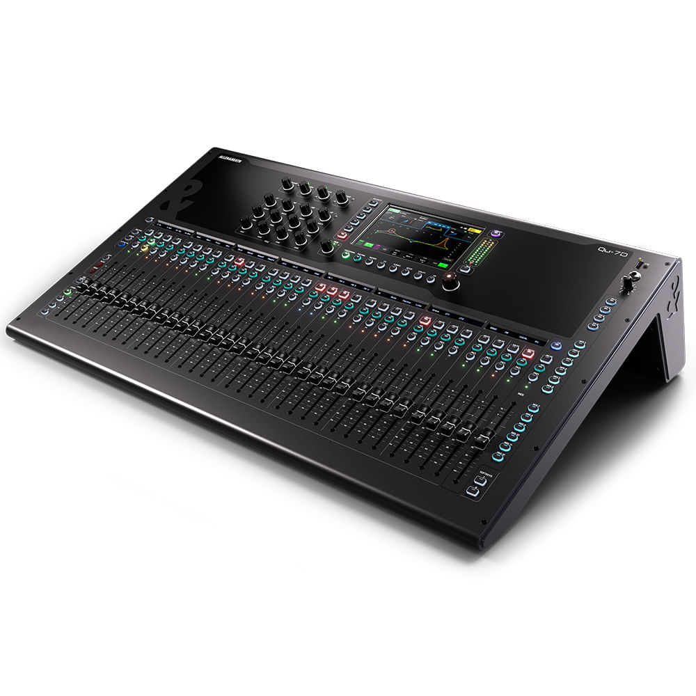 Consola Digital Allen & Heath QU-7D - 32CH - Con Dante foto 2