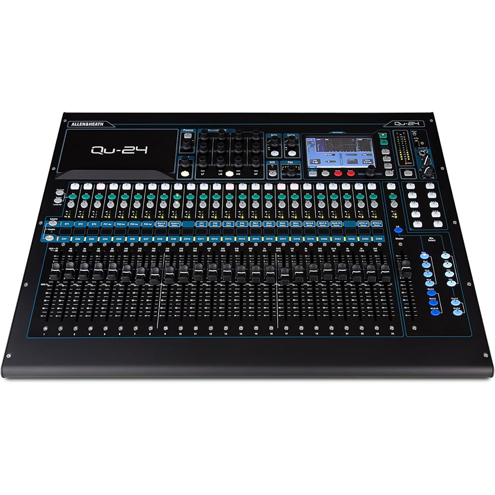 Consola Digital Allen & Heath QU-24, con Faders Motorizados foto 5