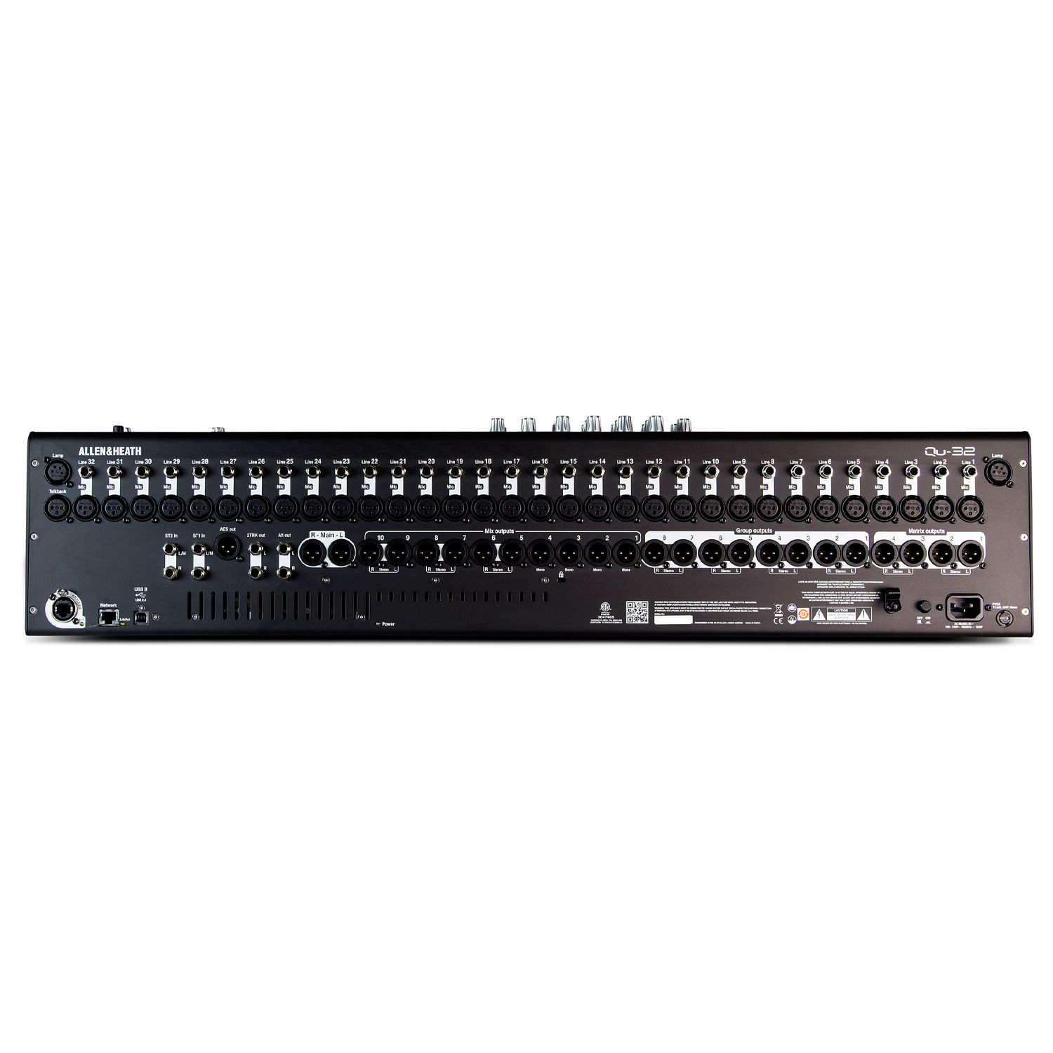 Consola digital Allen & Heath QU32 - con faders motorizados foto 2