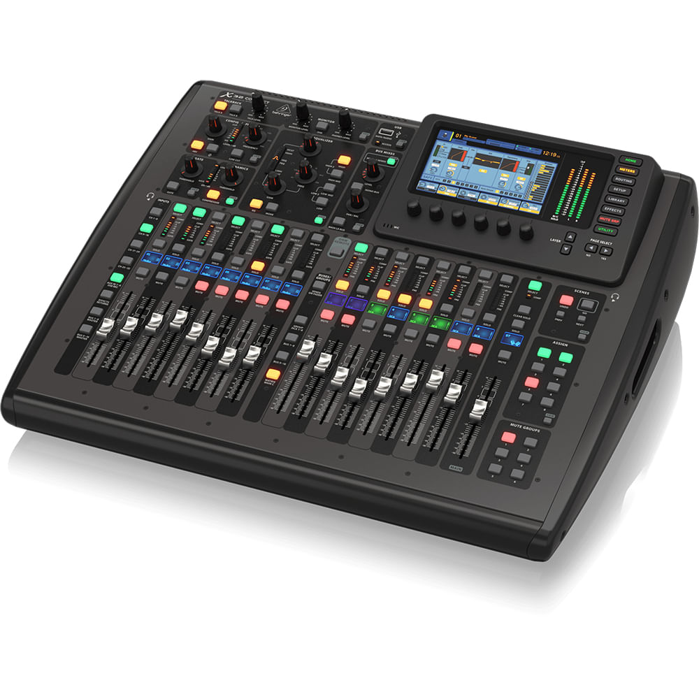 Consola Digital Behringer X32 Compact - Faders Motorizados foto 3