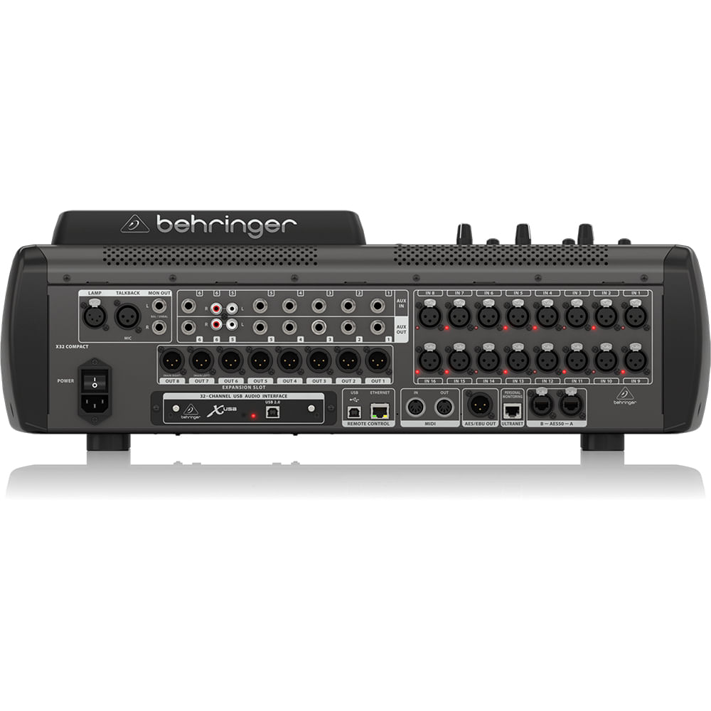 Consola Digital Behringer X32 Compact - Faders Motorizados foto 4
