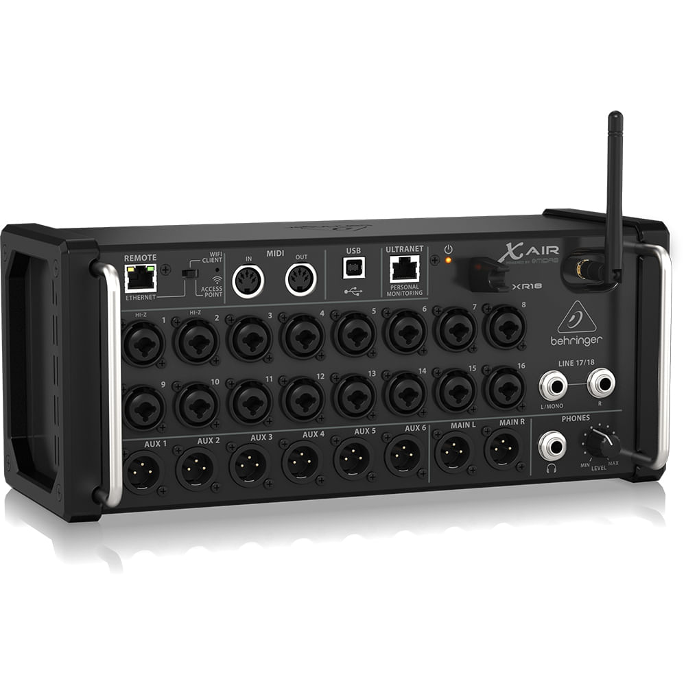 Consola Digital Rackeable Behringer XR18 - 18CH foto 2