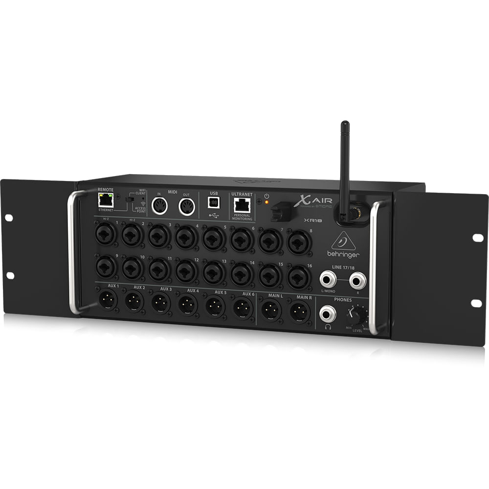 Consola Digital Rackeable Behringer XR18 - 18CH foto 3
