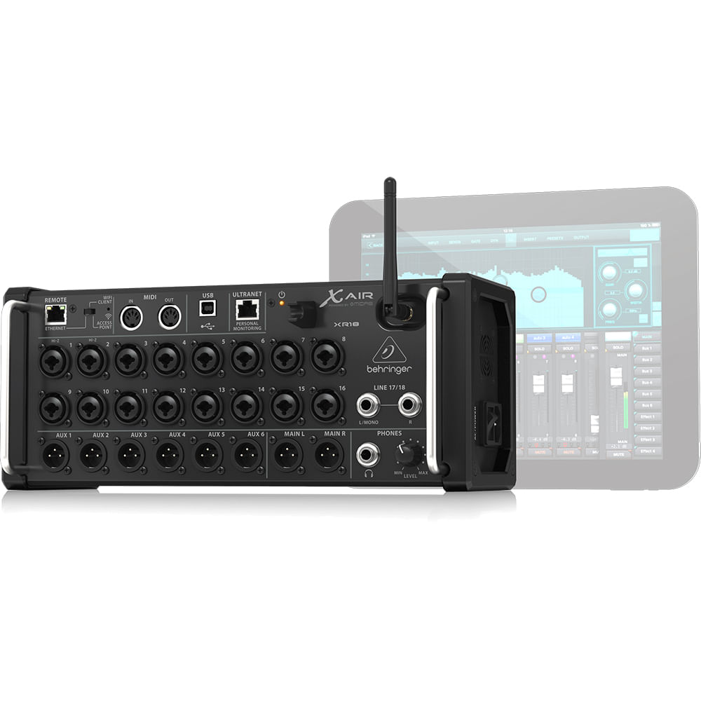 Consola Digital Rackeable Behringer XR18 - 18CH foto 4