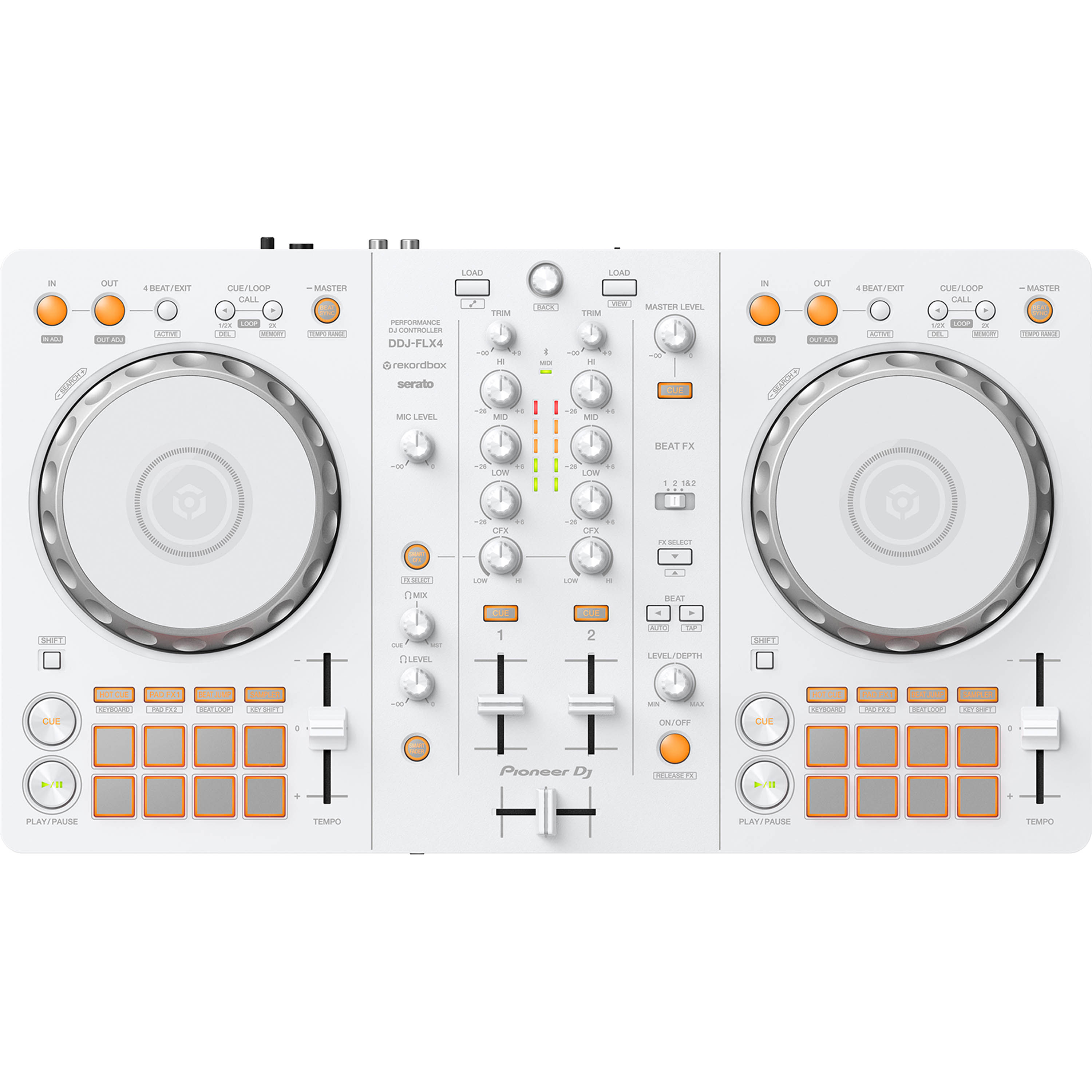Controlador DJ Pioneer DJ DDJ FLX-4 - White foto 2